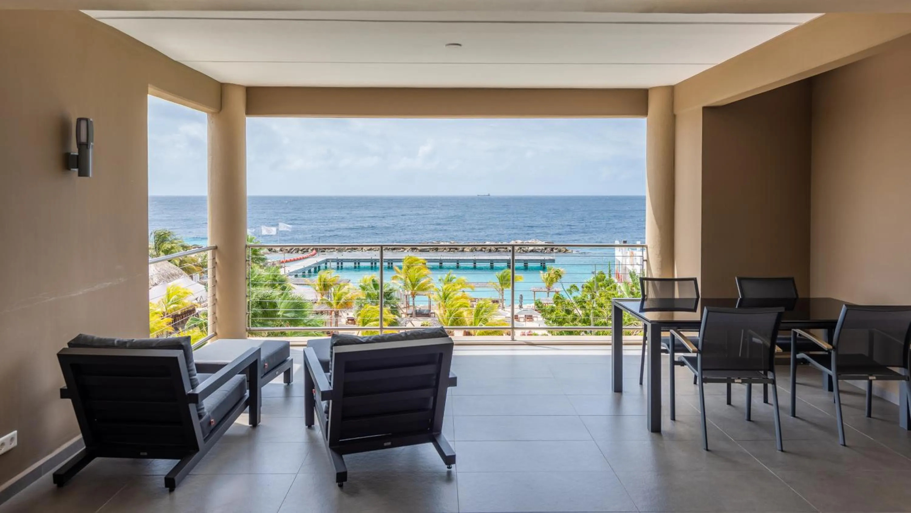 Patio in The Beach House