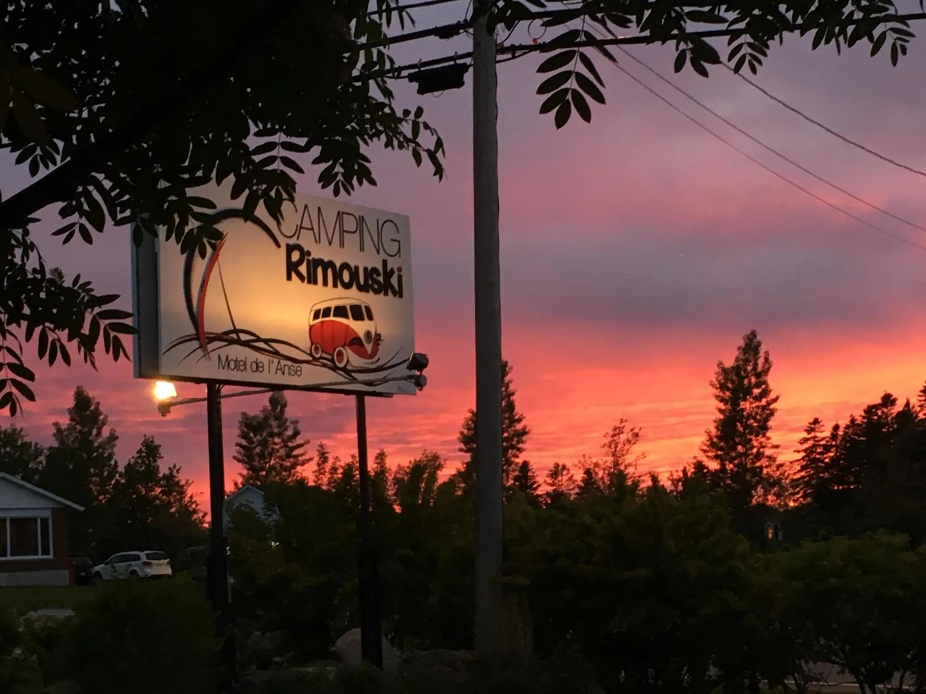 Property building in Motel de L'Anse et Camping Rimouski