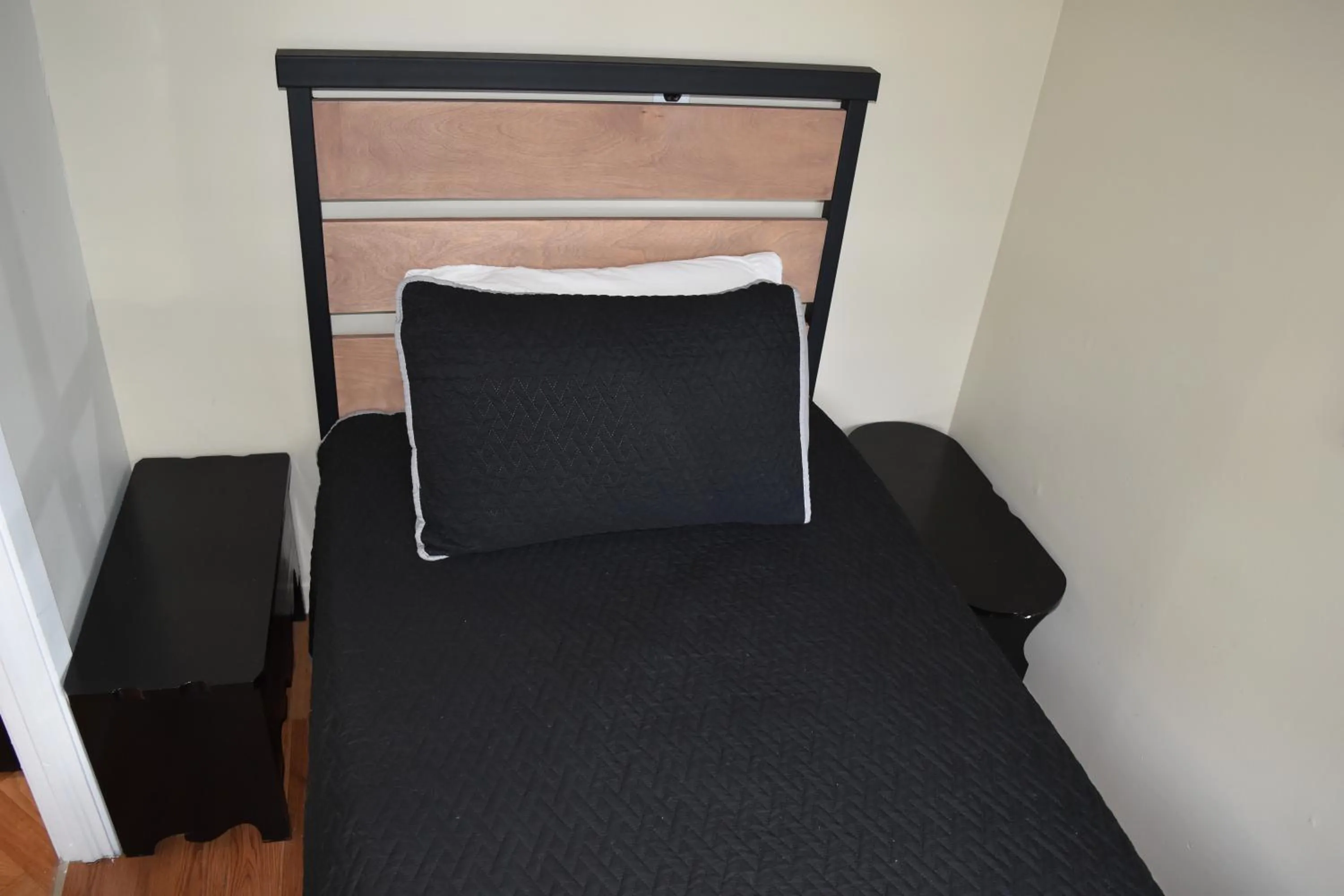 Bedroom in Motel de L'Anse et Camping Rimouski