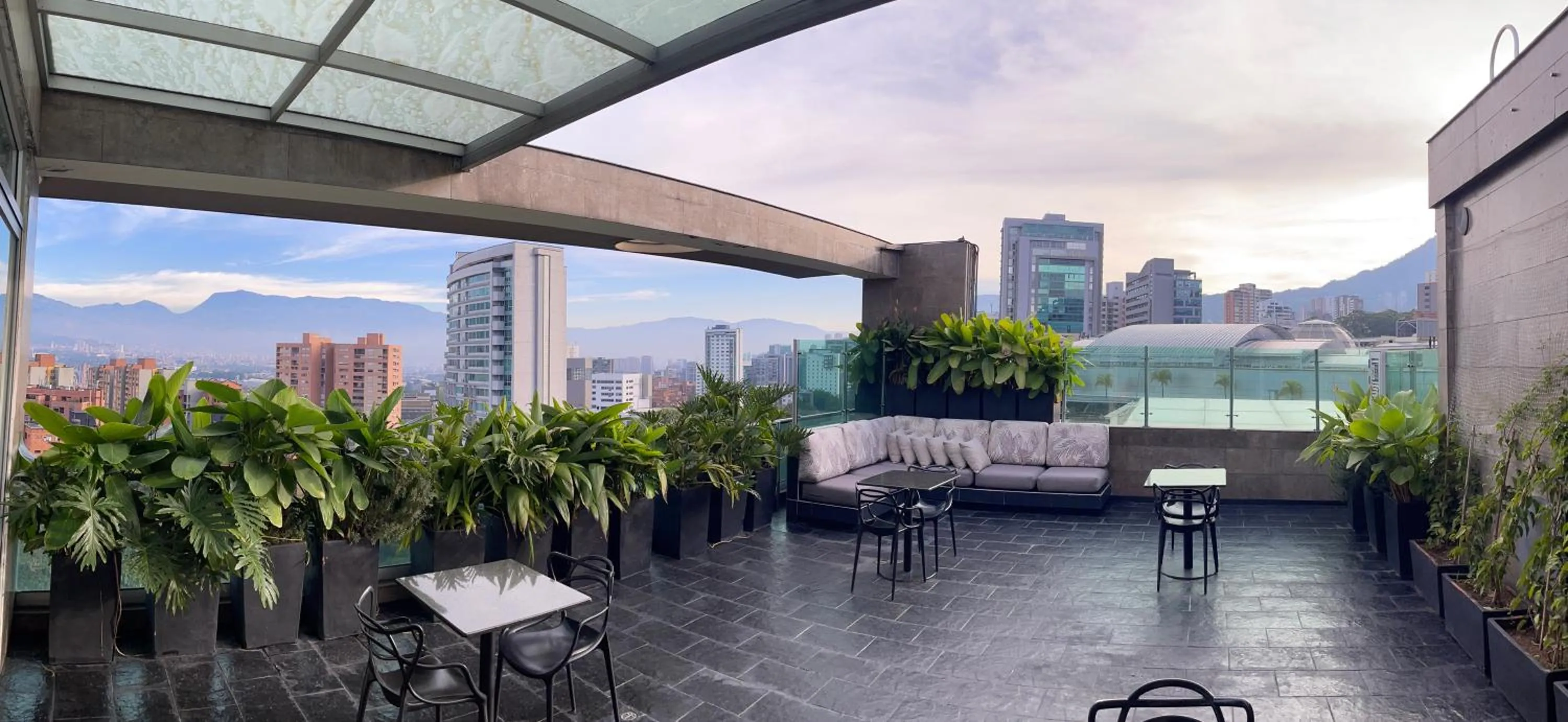 Balcony/Terrace in Hotel bh El Poblado