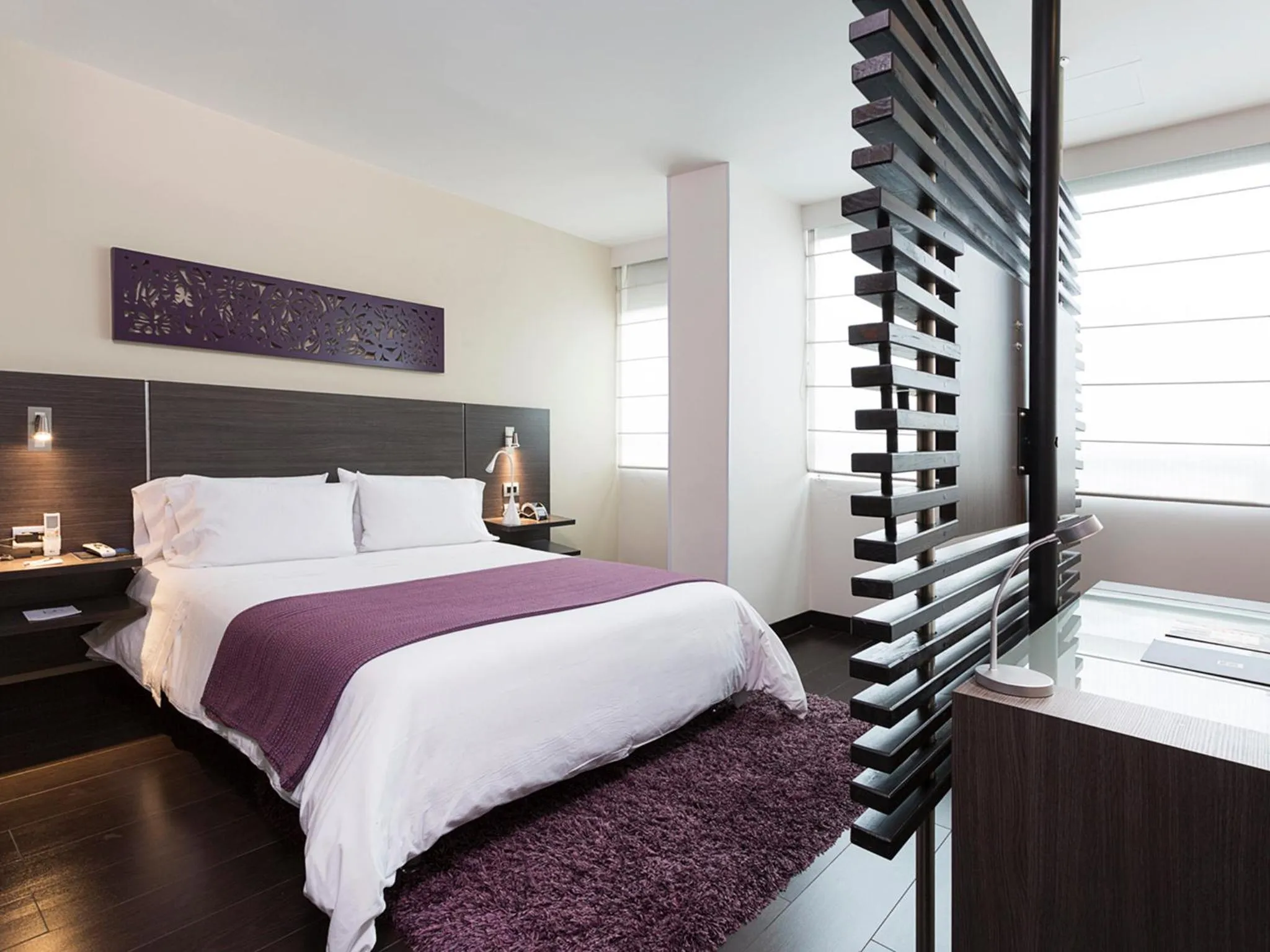 Decorative detail, Bed in Hotel bh El Poblado