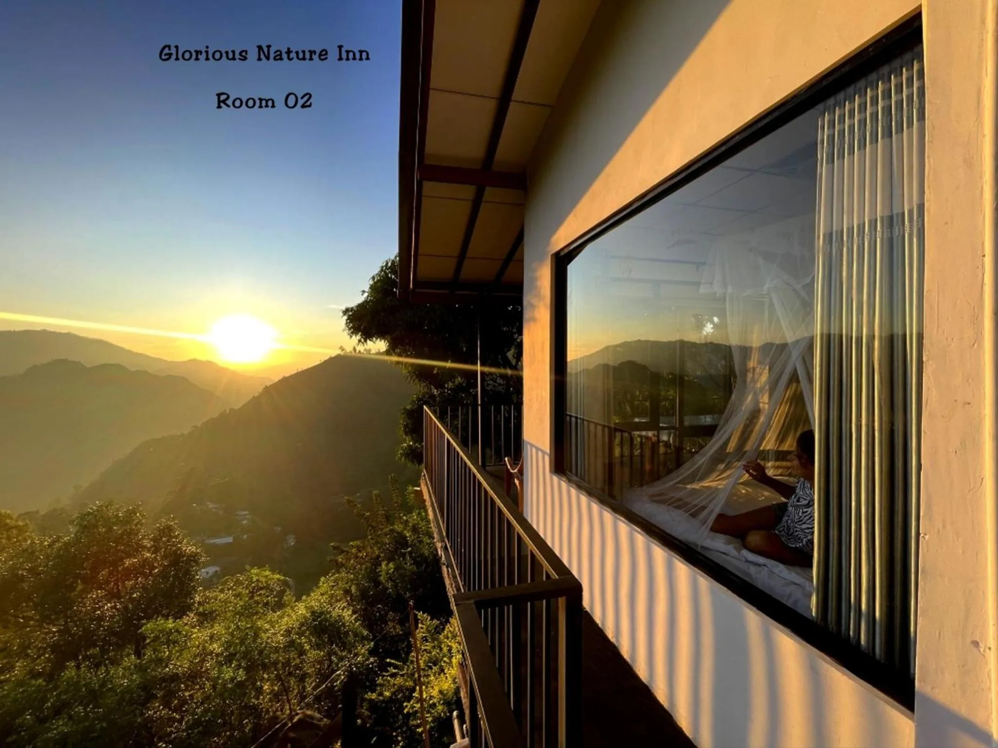 Queen Room with Balcony - single occupancy in Glorious Nature Inn