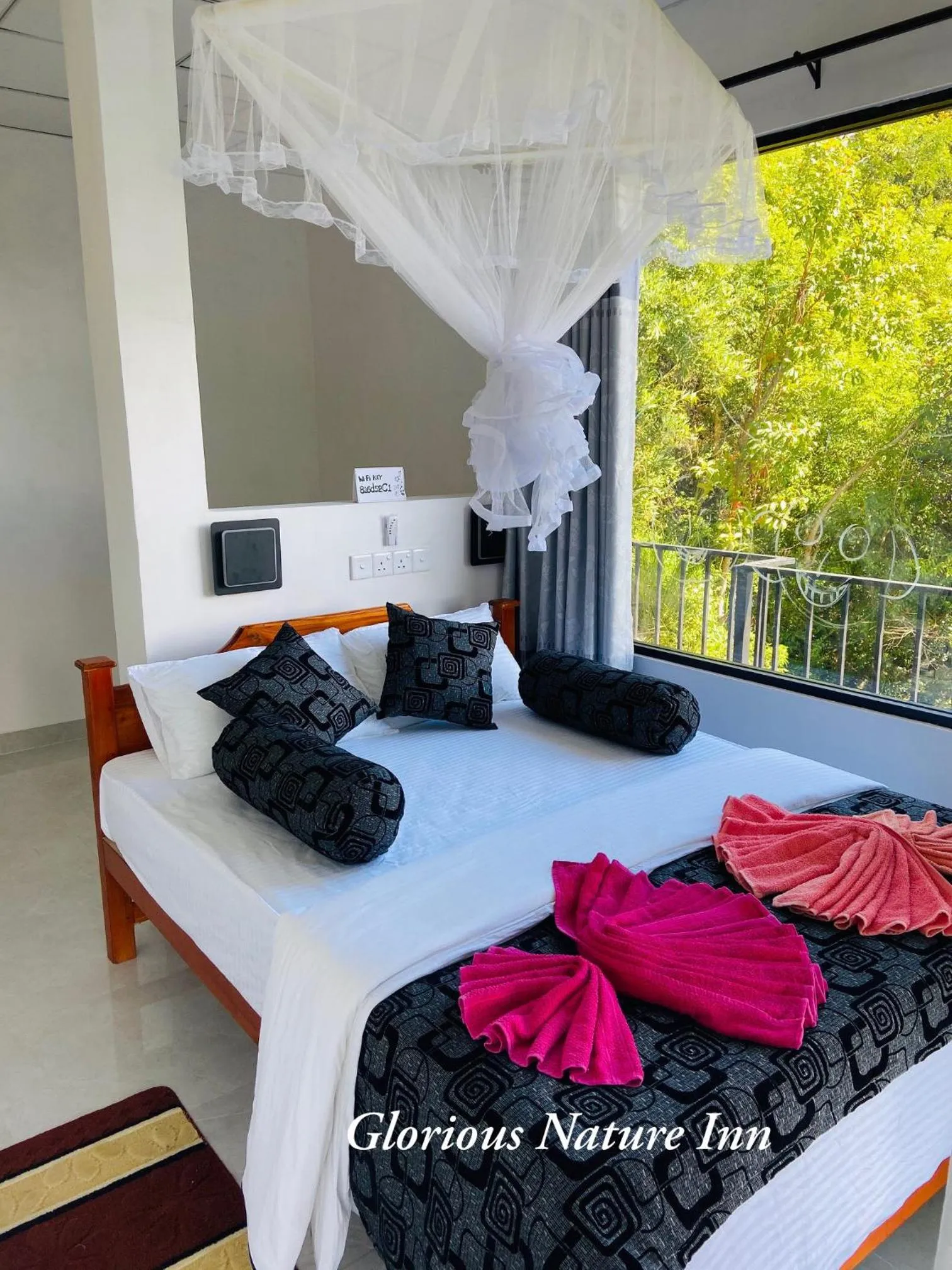 Queen Room with Balcony - single occupancy in Glorious Nature Inn