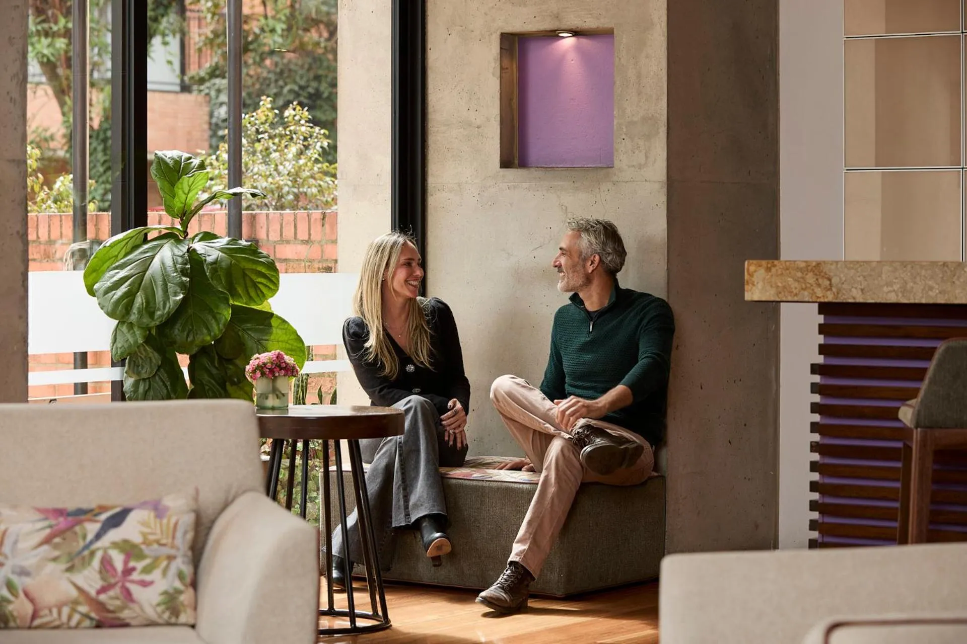Lobby or reception in Mercure Bogota BH Retiro