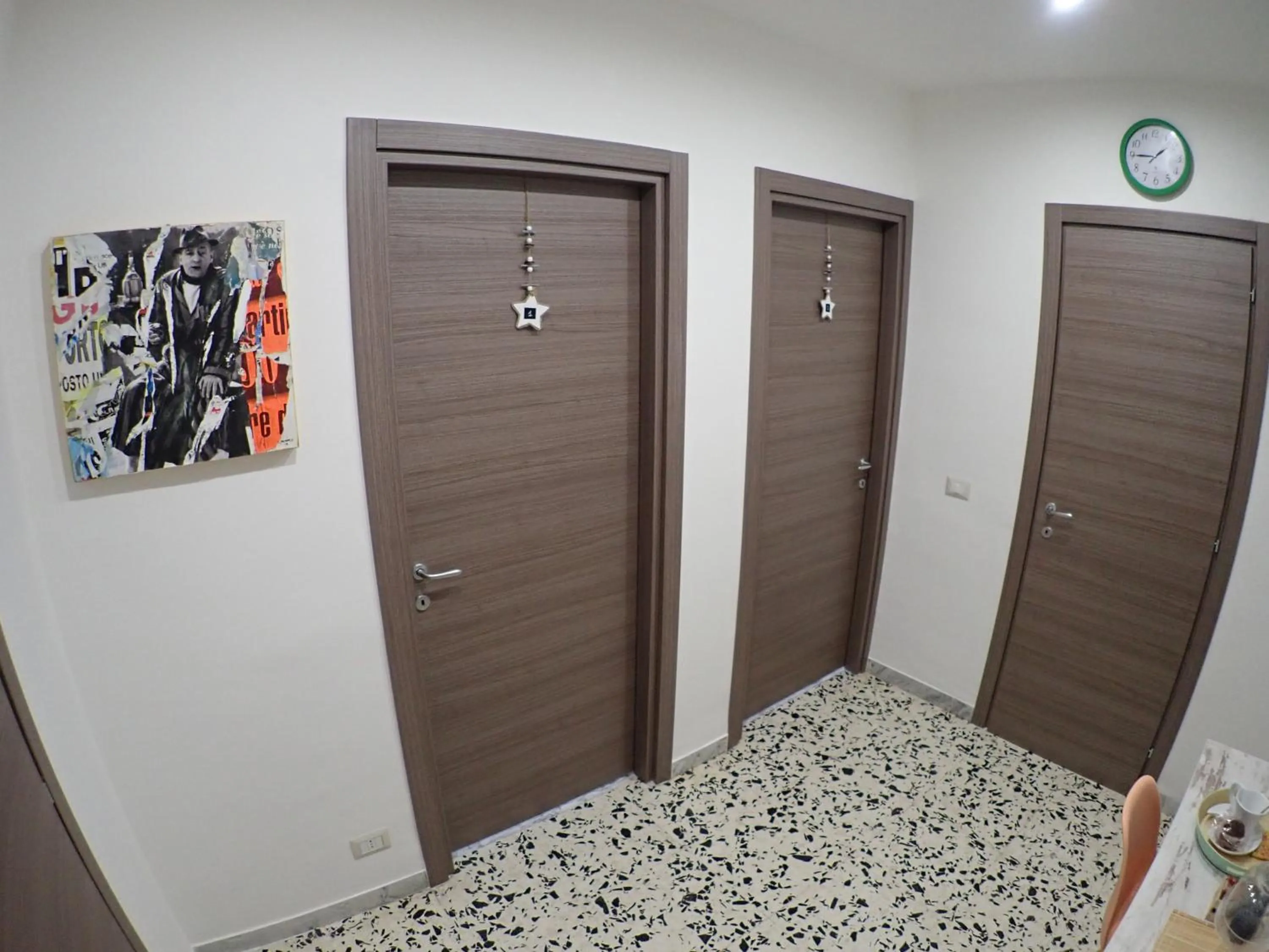 Communal lounge/ TV room in B&B ART Caserta Centro