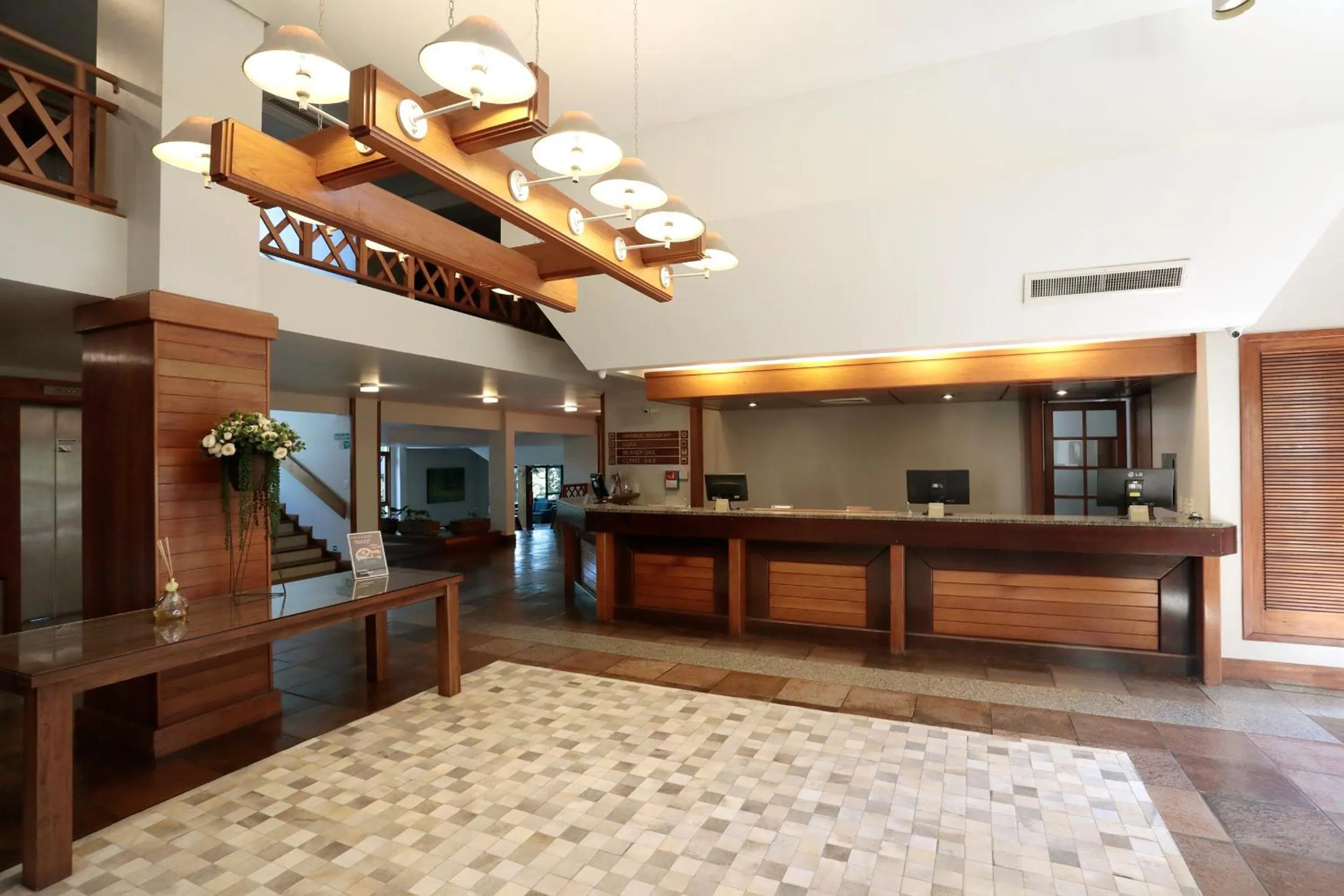 Lobby or reception in Tri Hotel