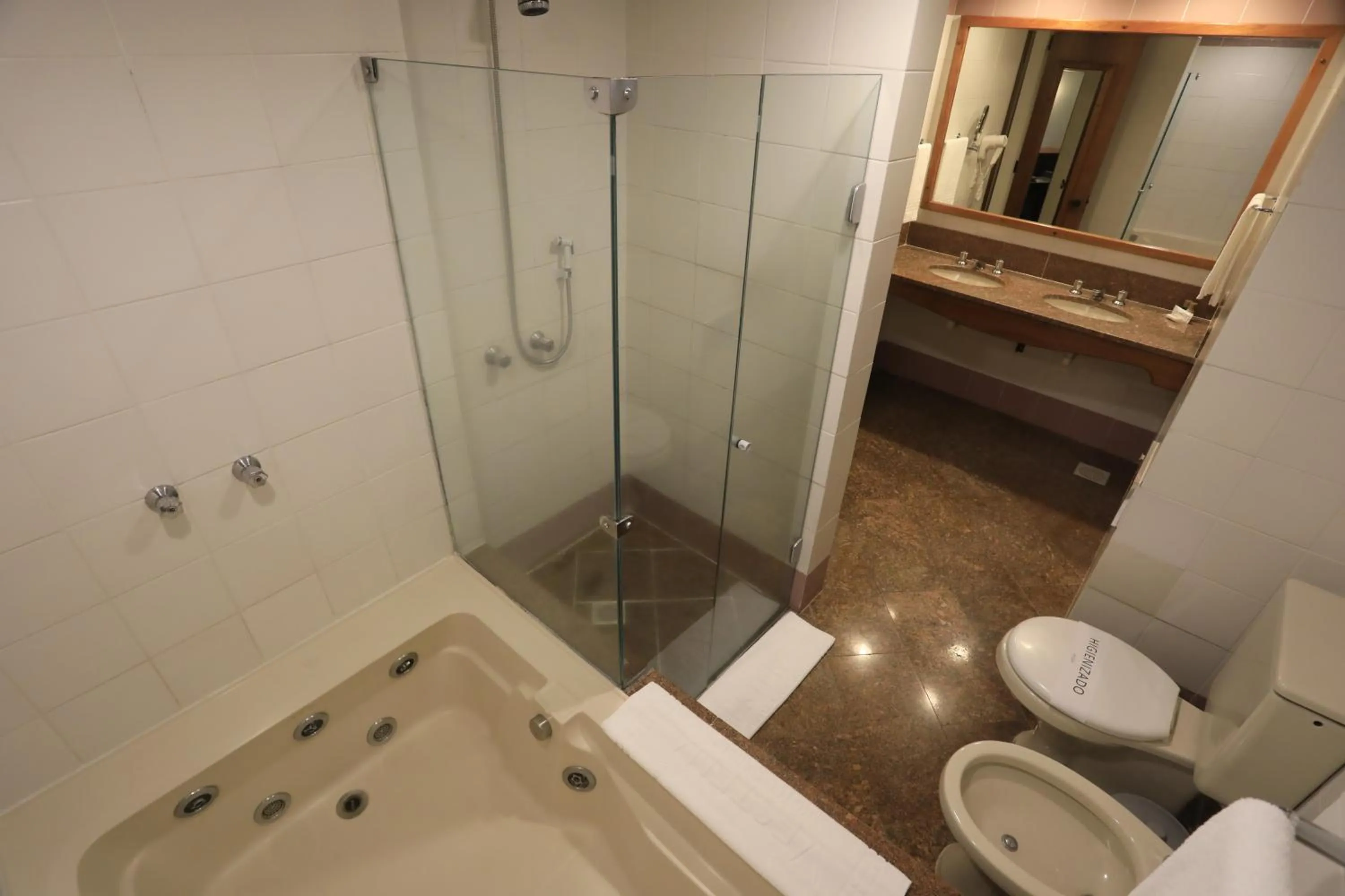 Bathroom in Tri Hotel