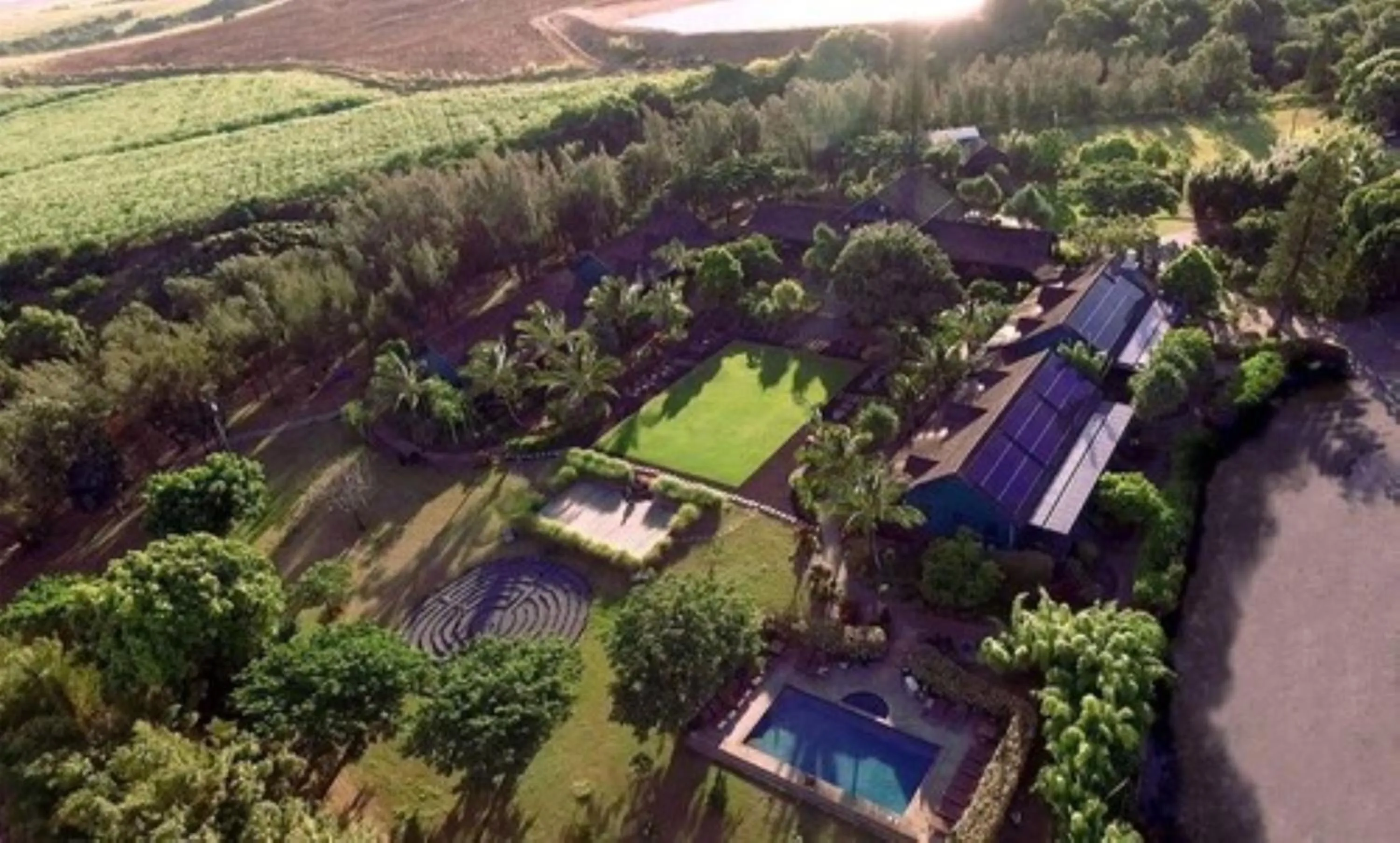 Property building in Lumeria Maui, Educational Retreat Center