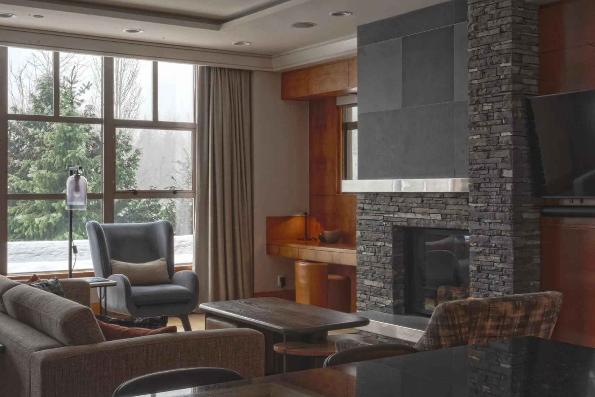 Living room in Four Seasons Resort Whistler