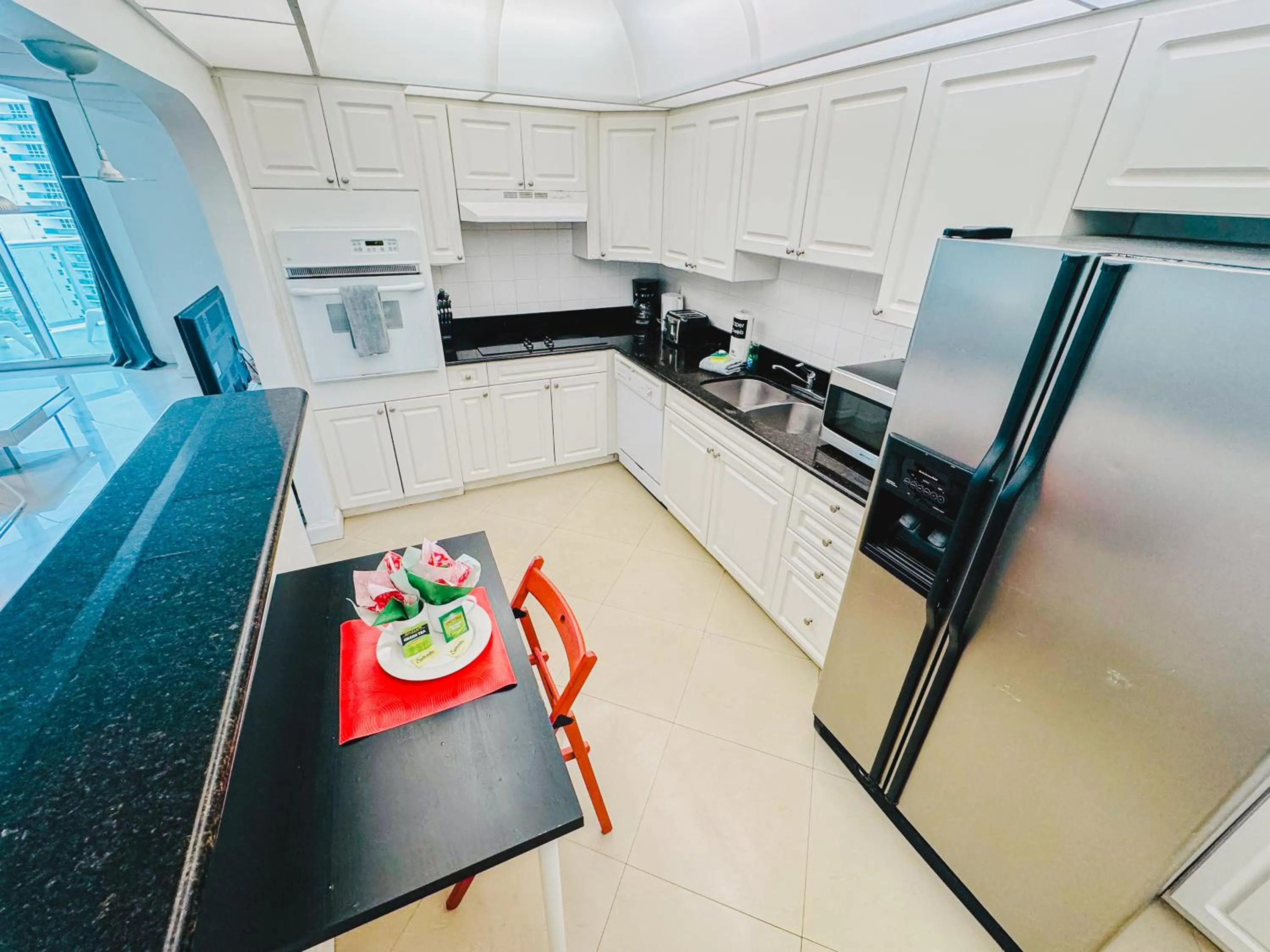 Miami Hallandale Condo, Partial Ocean View Direct Beach and Pool Access Miami Hollywood Beach