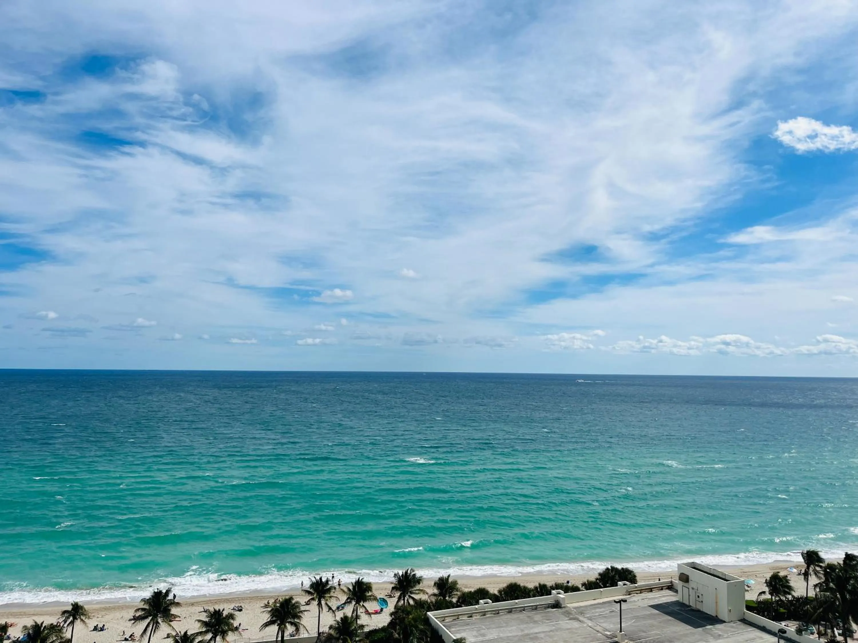 Miami Hallandale Condo, Partial Ocean View Direct Beach and Pool Access Miami Hollywood Beach