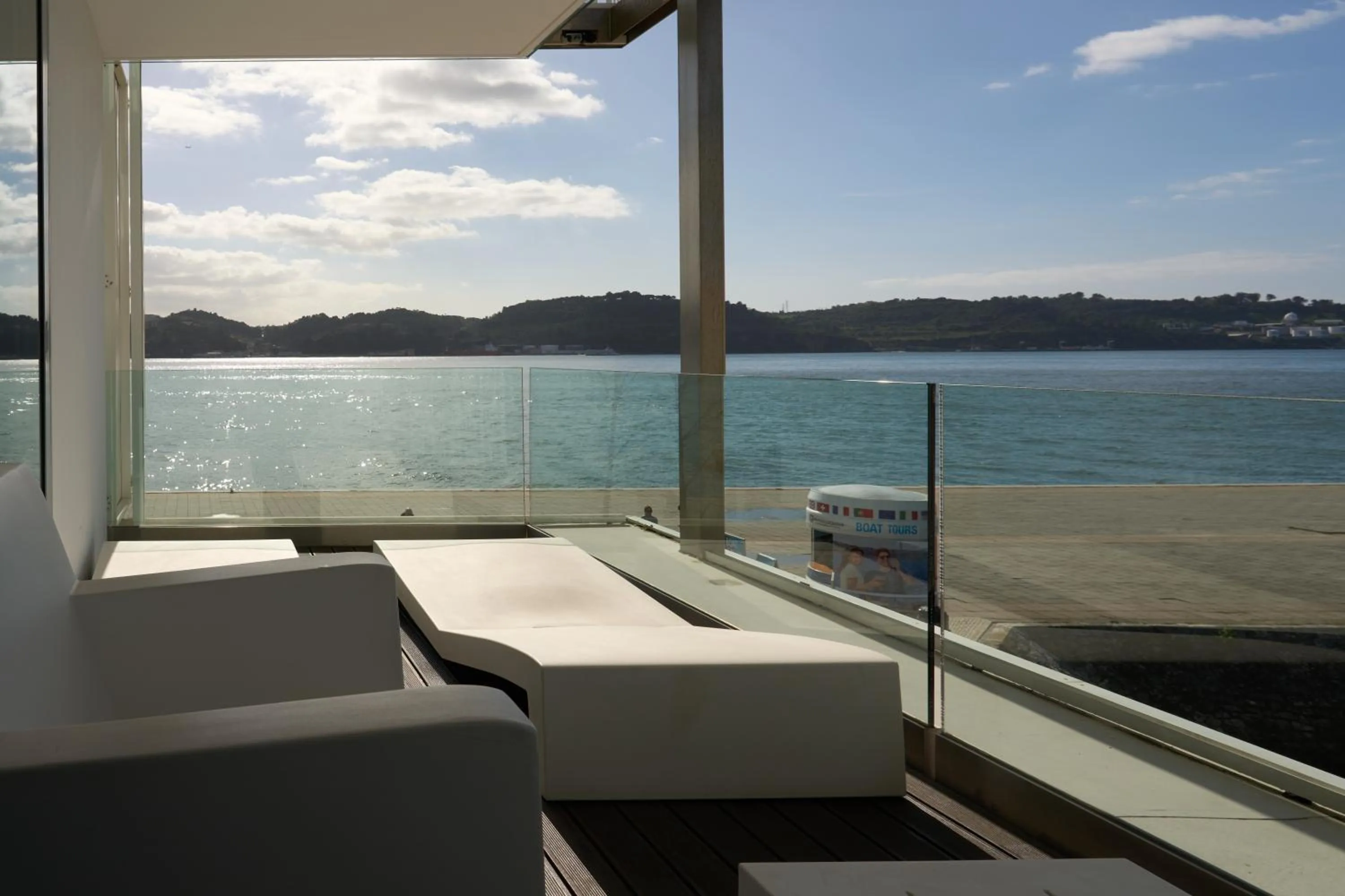 Balcony/Terrace in Altis Belem Hotel & Spa, a Member of Design Hotels