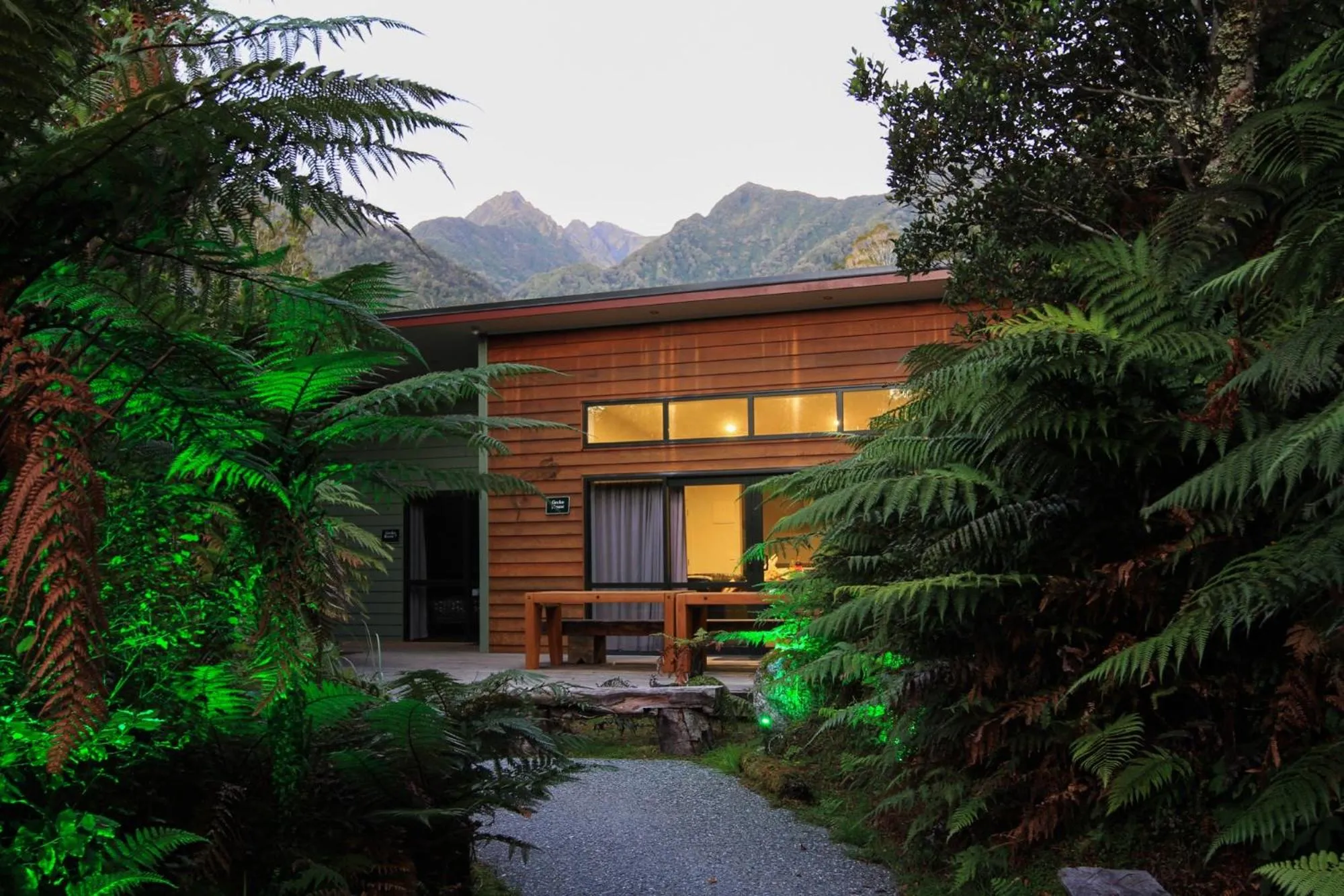 Garden in Rainforest Retreat