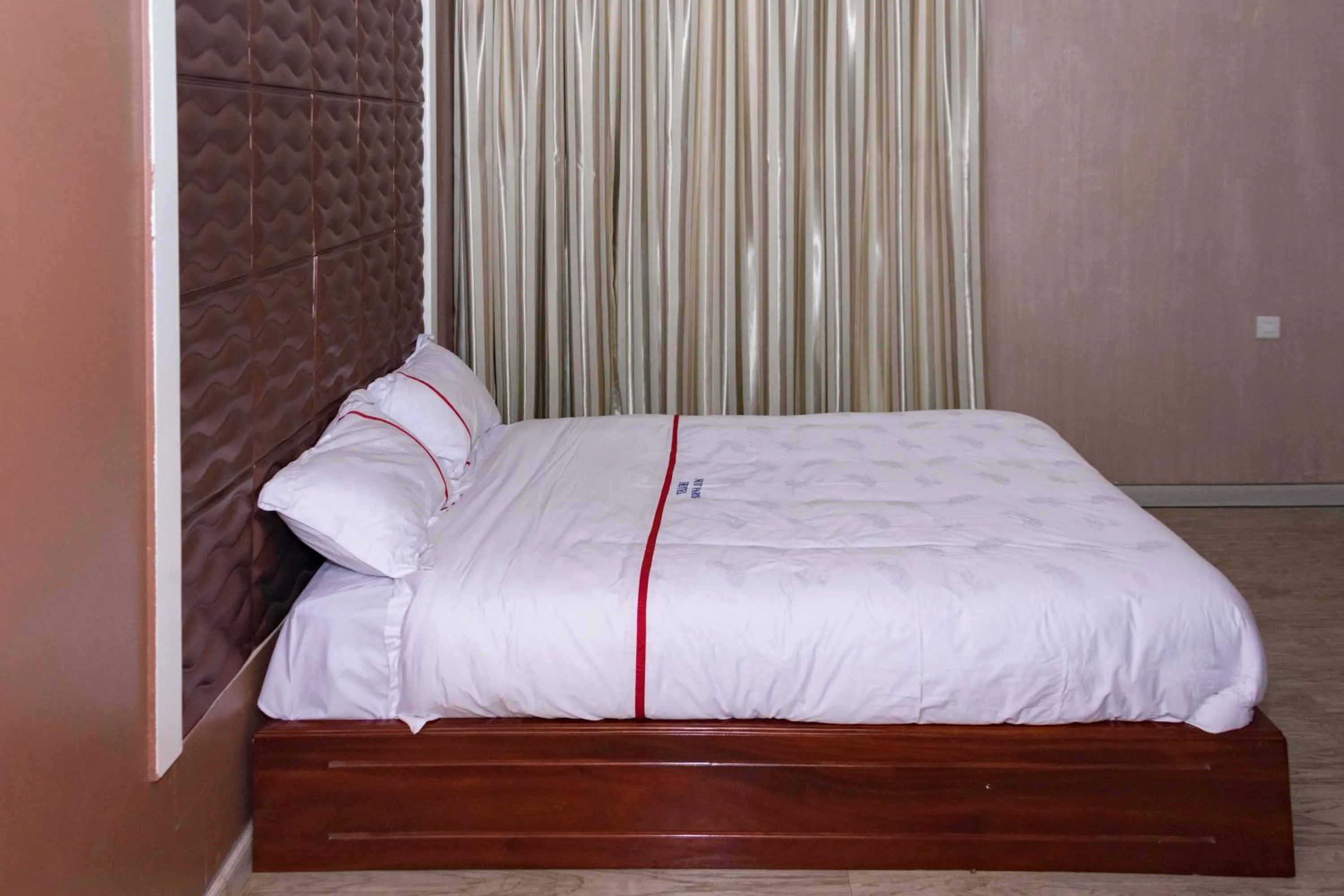 Bed in Freedom City Hotel Najjanankumbi Kamapala