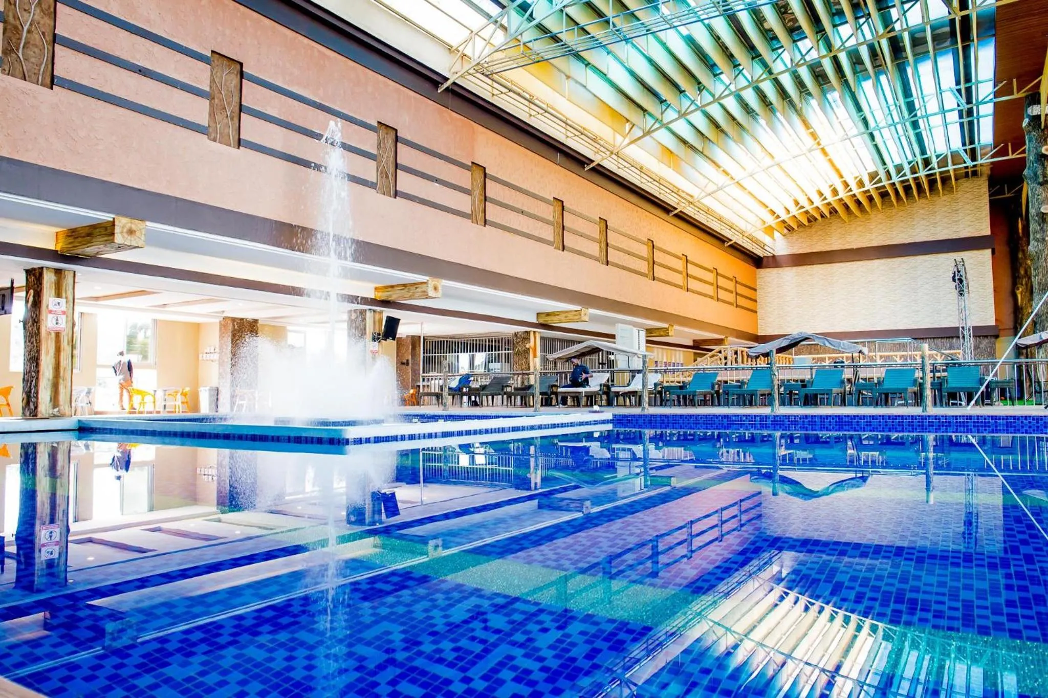 Swimming pool in Freedom City Hotel Najjanankumbi Kamapala