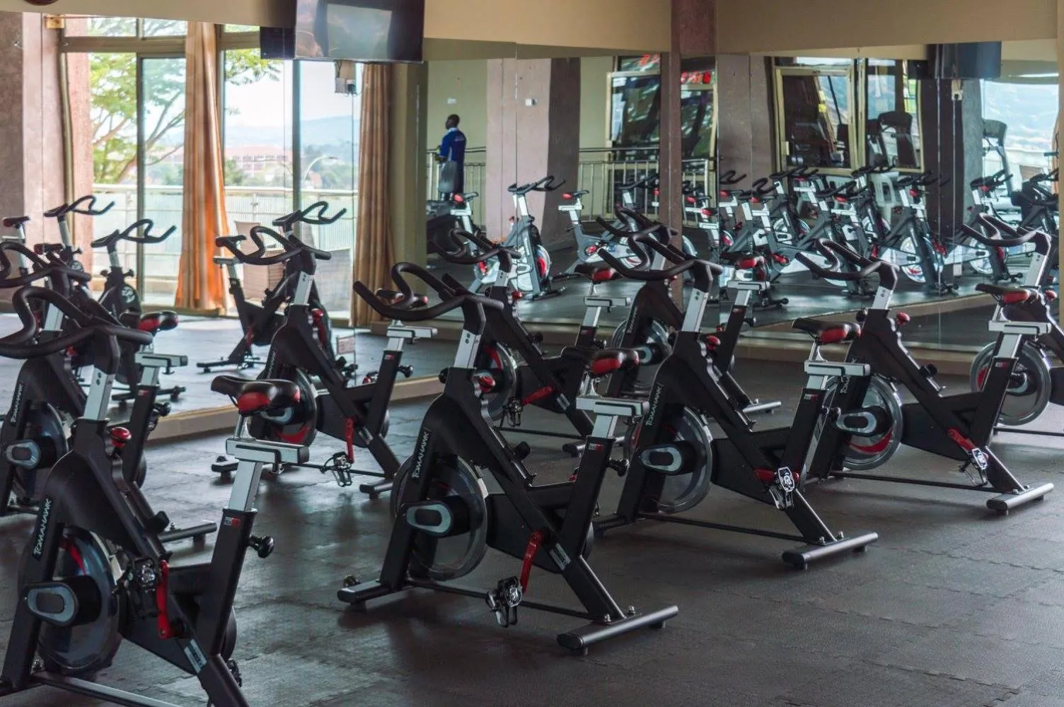 Fitness centre/facilities in Freedom City Hotel Najjanankumbi Kamapala