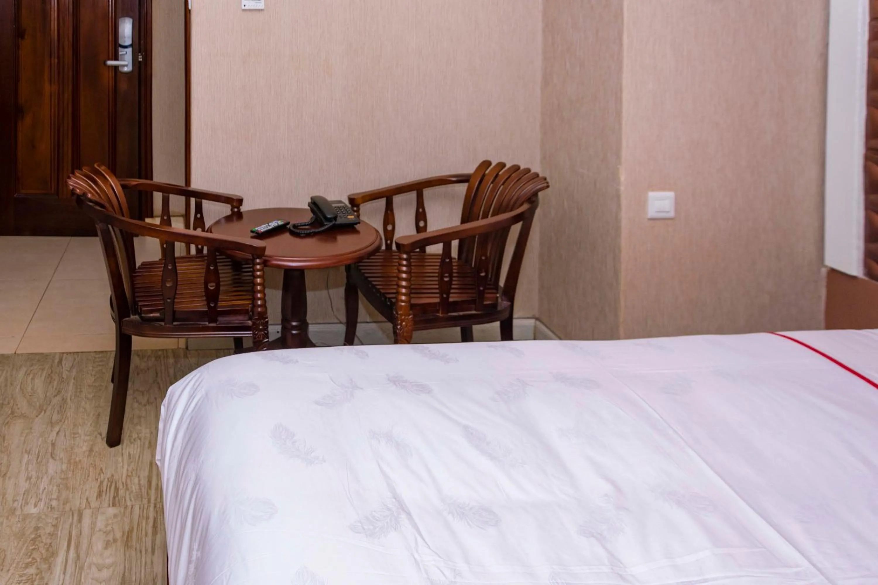 Bed in Freedom City Hotel Najjanankumbi Kamapala