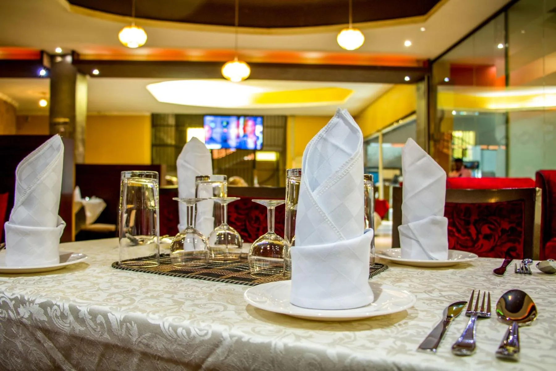 Restaurant/places to eat in Freedom City Hotel Najjanankumbi Kamapala