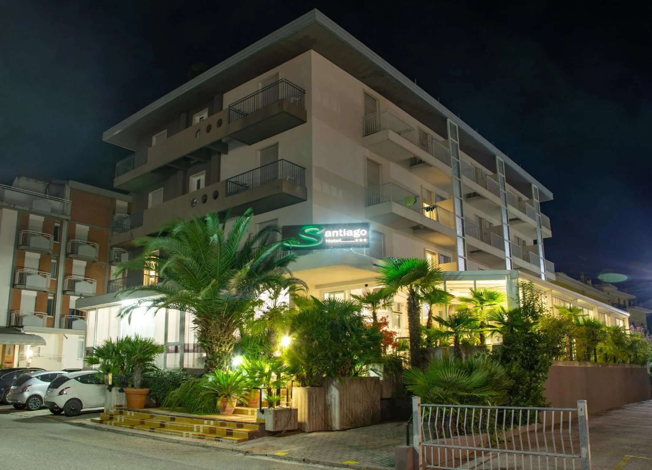 Property building in Hotel Santiago