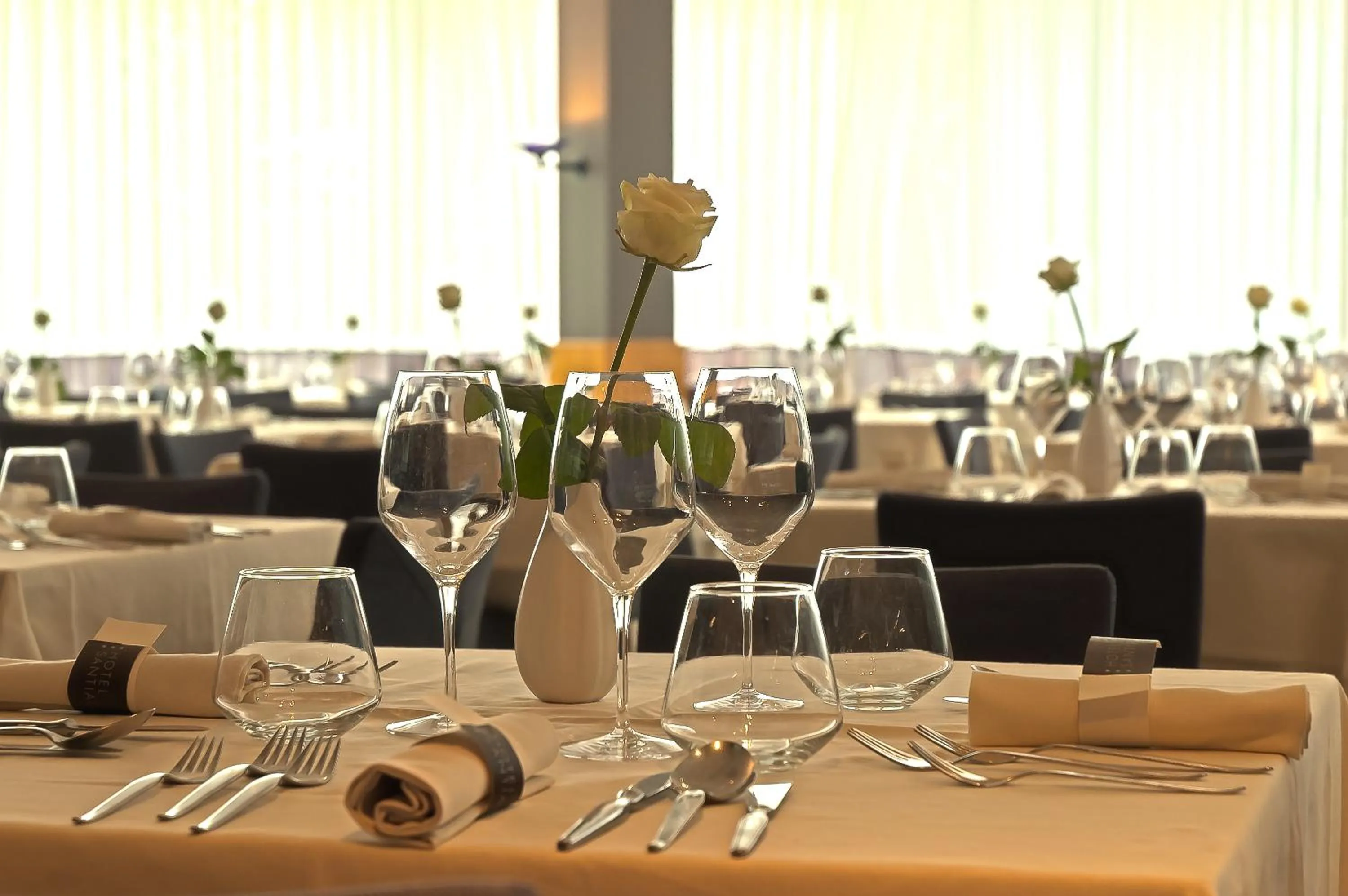 Restaurant/places to eat in Hotel Santiago