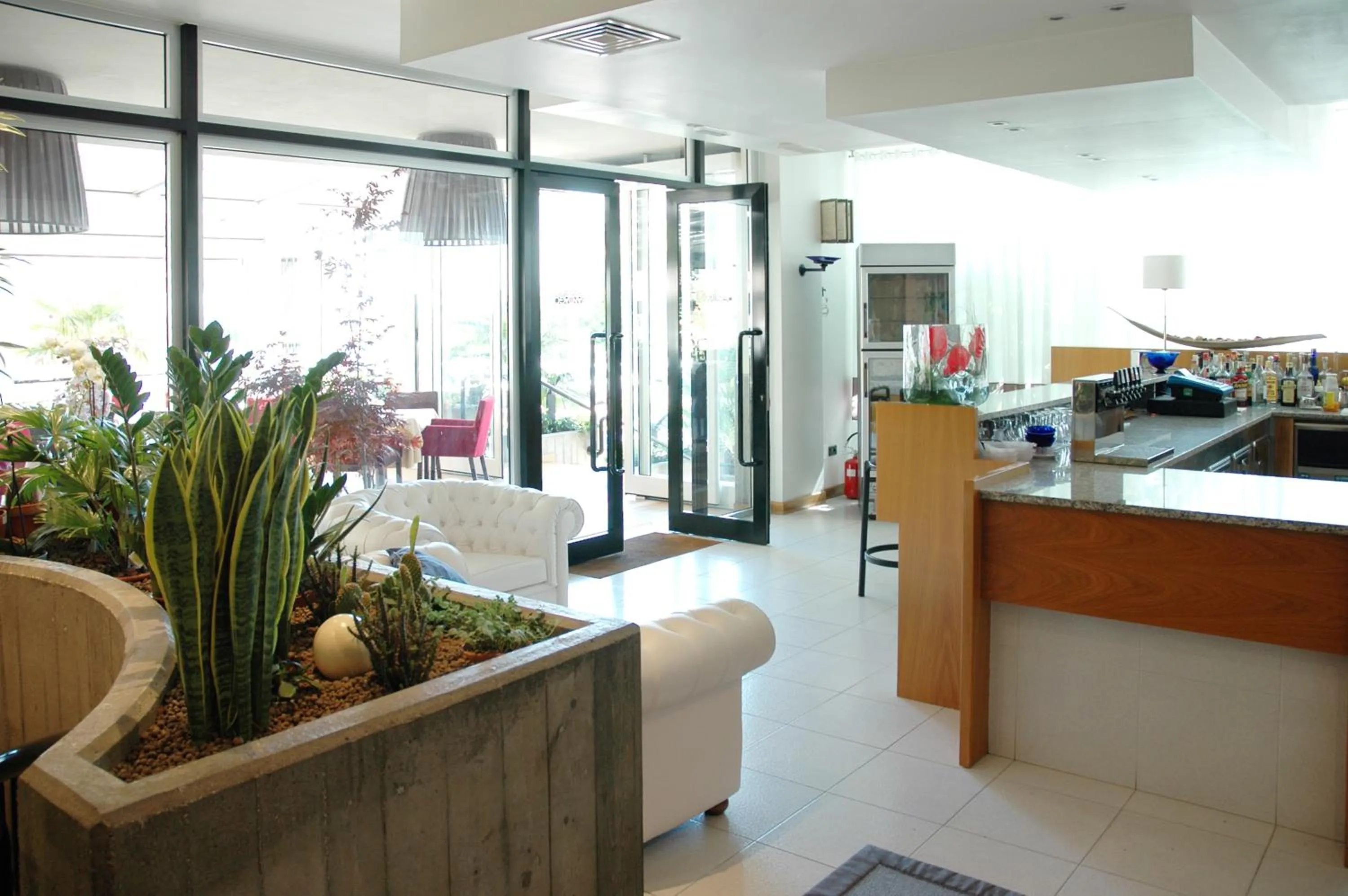 Lounge or bar in Hotel Santiago