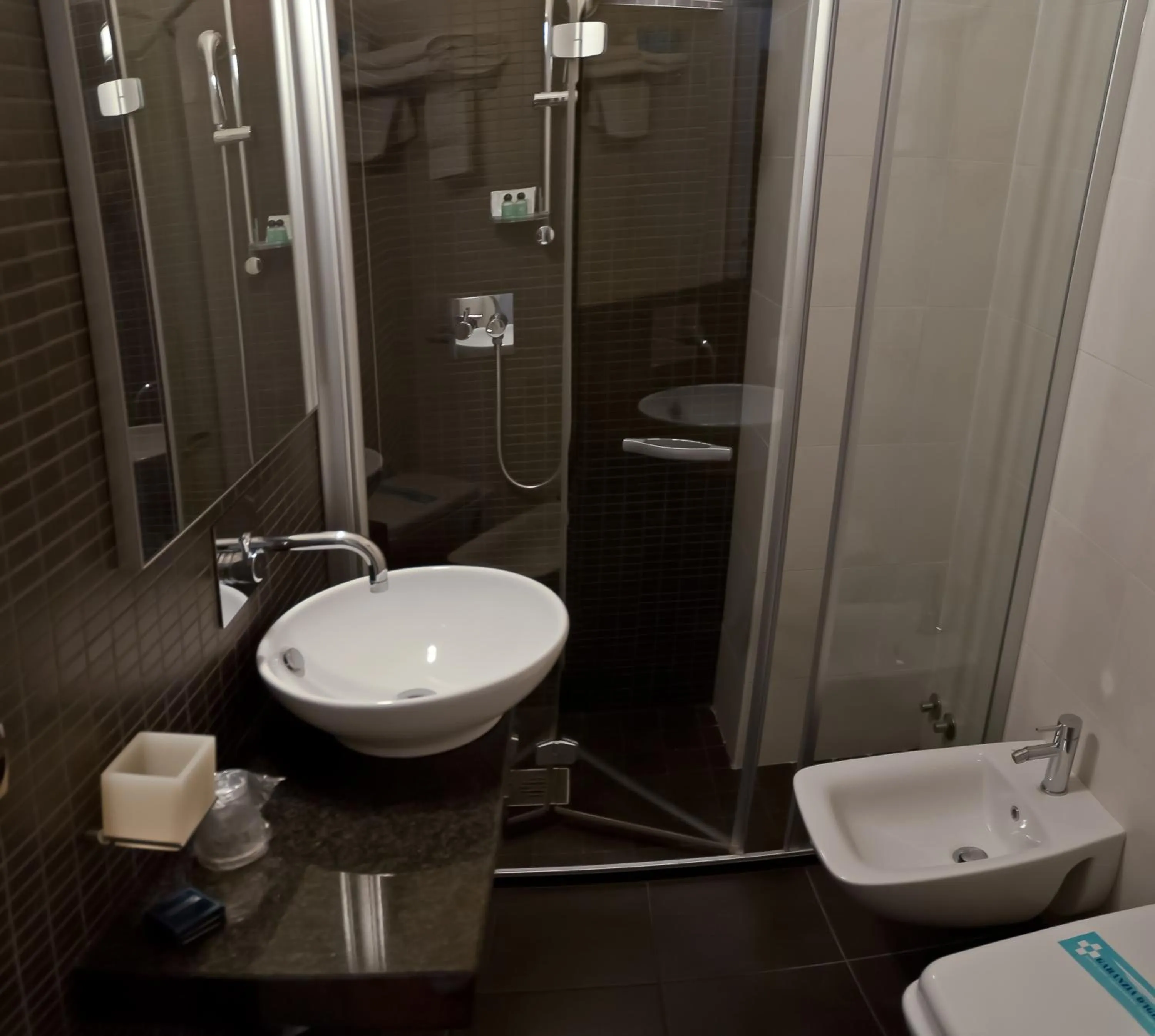 Bathroom in Hotel Santiago