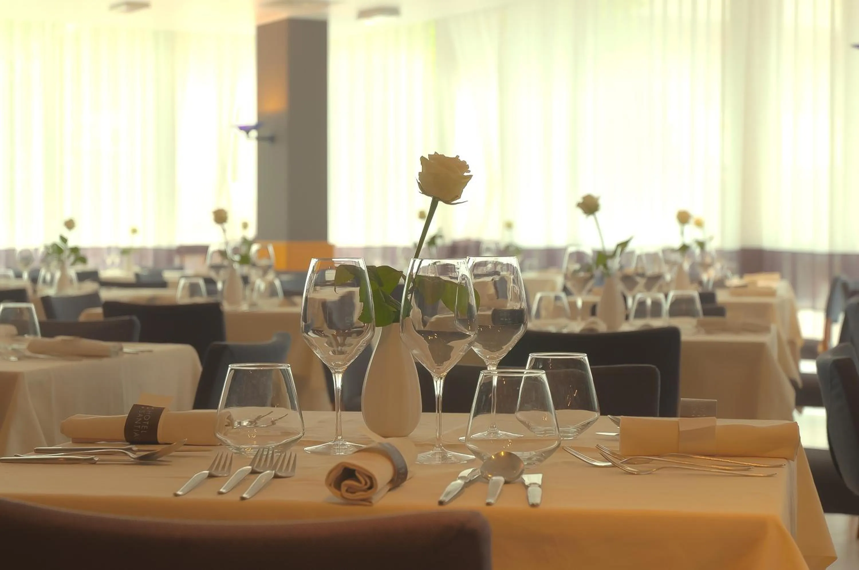 Restaurant/places to eat in Hotel Santiago