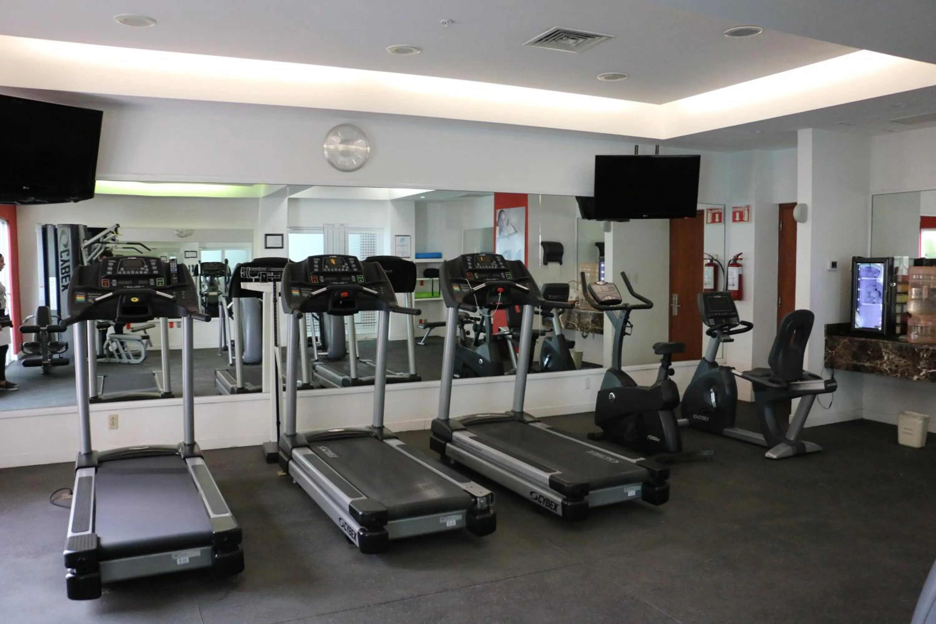 Fitness centre/facilities in Radisson Poliforum Plaza Hotel Leon