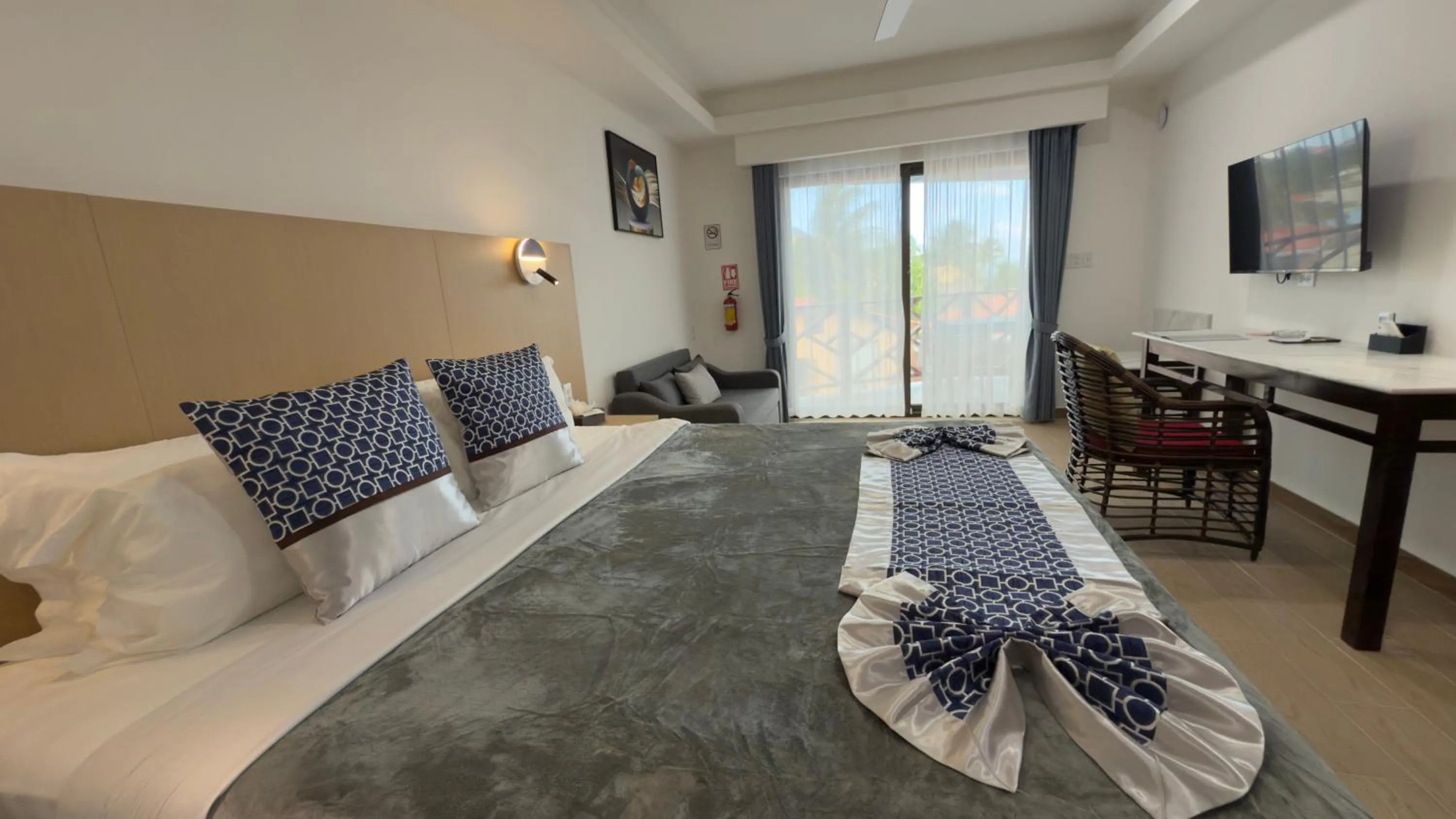 Bed in Captain Morgan's Retreat