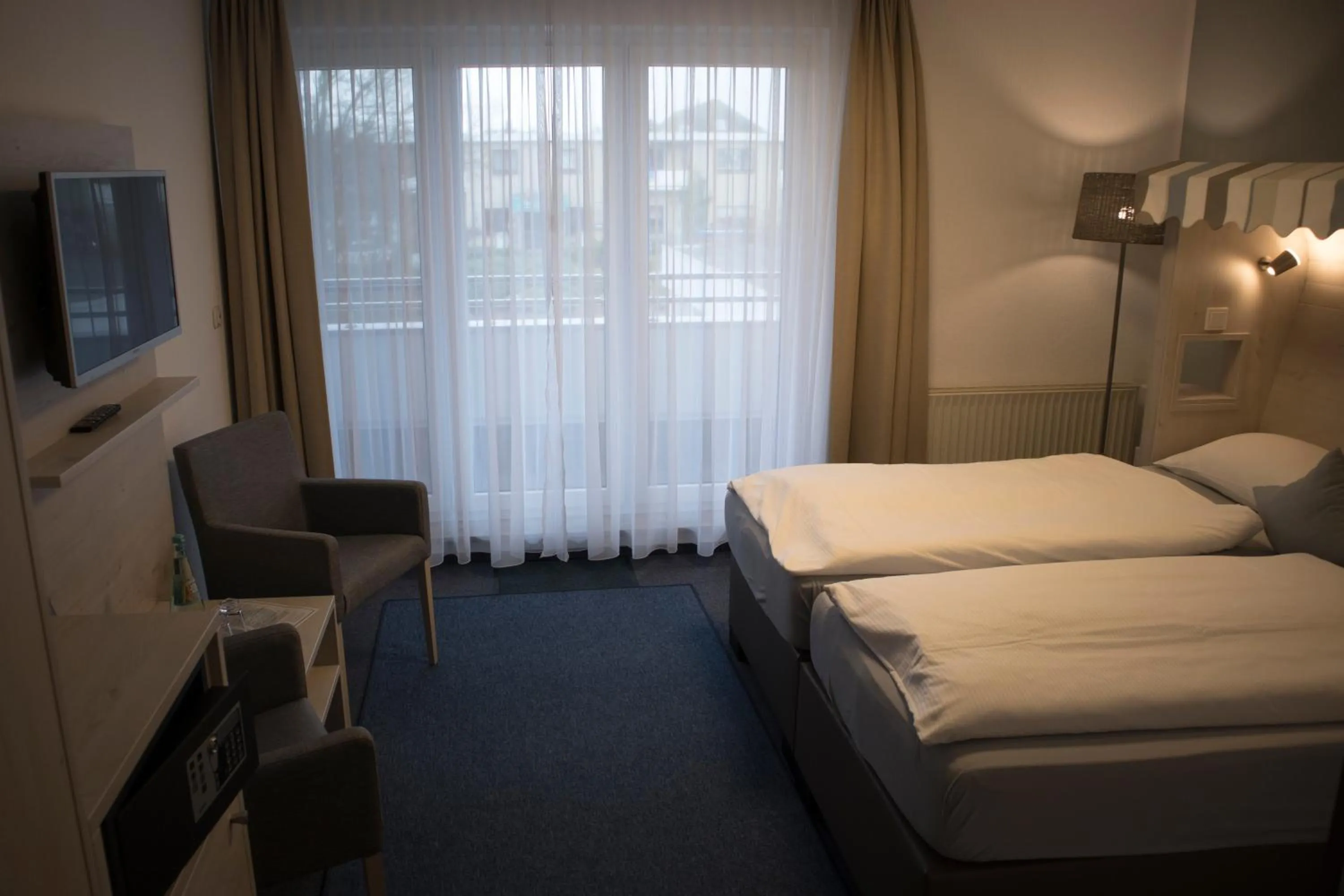 Bed in Hotel Am Friesenstrand