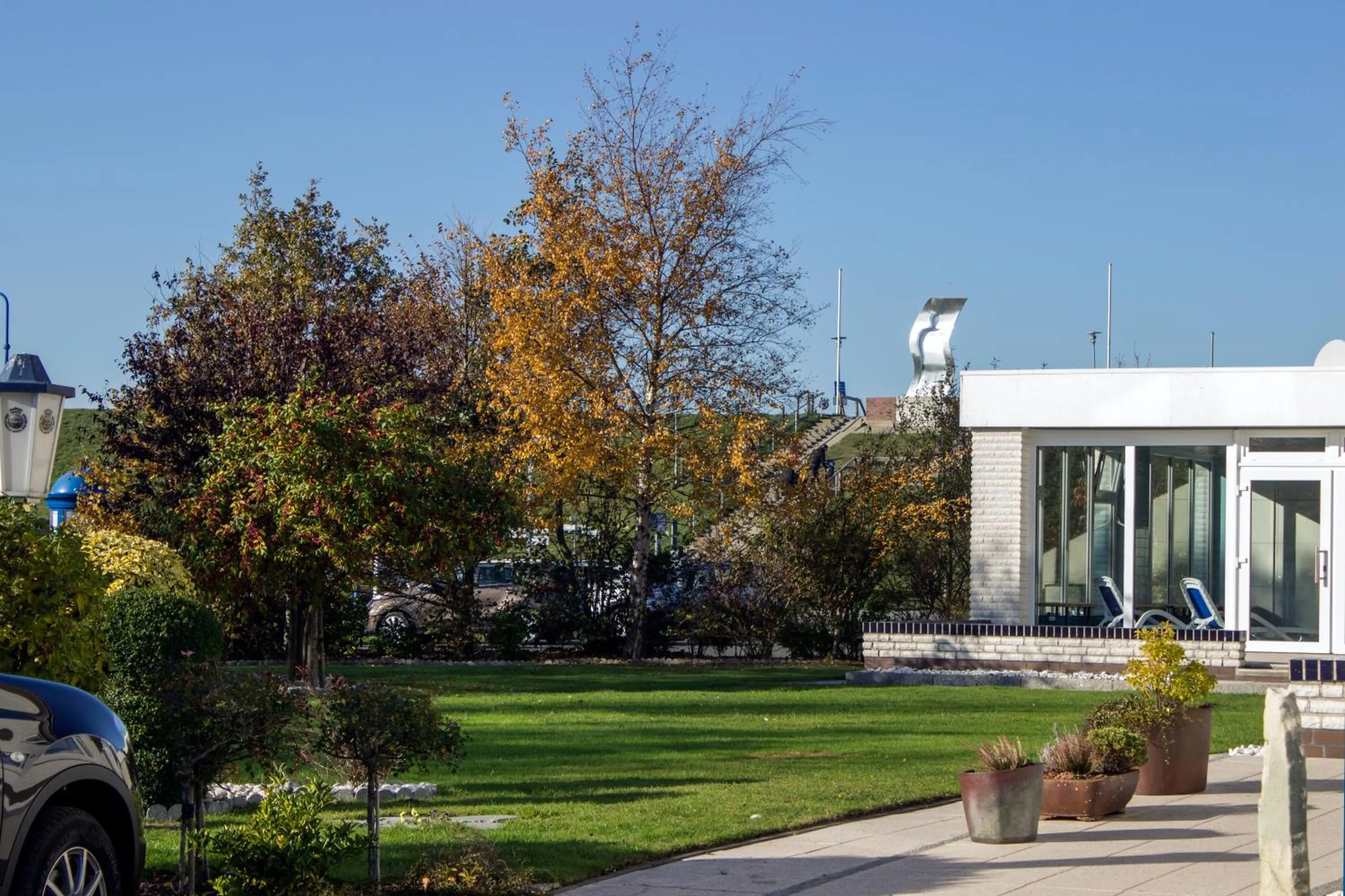 Balcony/Terrace in Hotel Am Friesenstrand