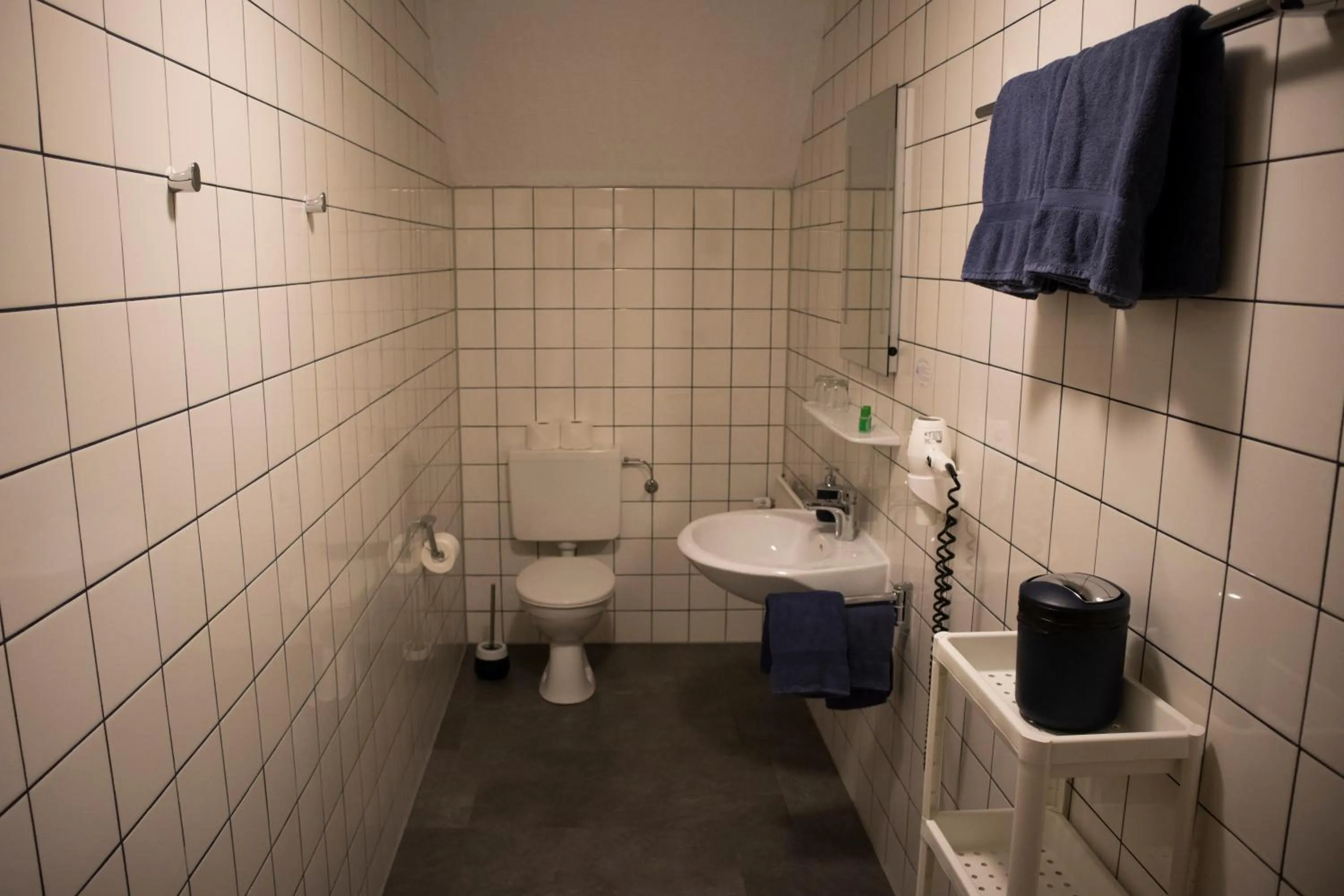 Toilet in Hotel Am Friesenstrand