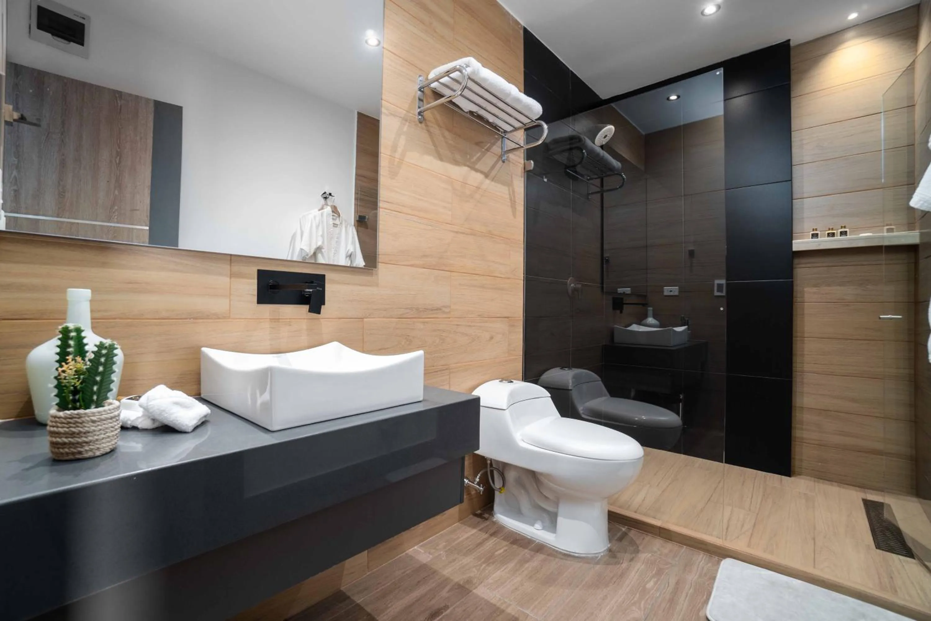 Bathroom in Hotel Plaza del Lili