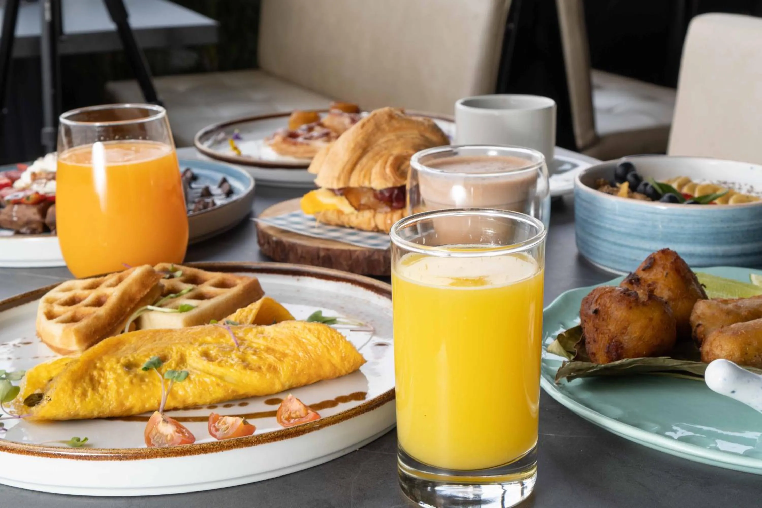 Breakfast in Hotel Plaza del Lili