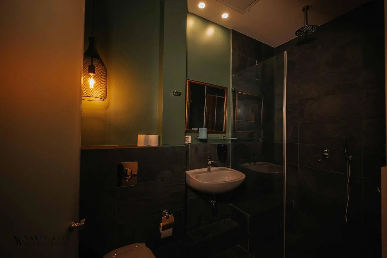 Bathroom in INTA Hotel