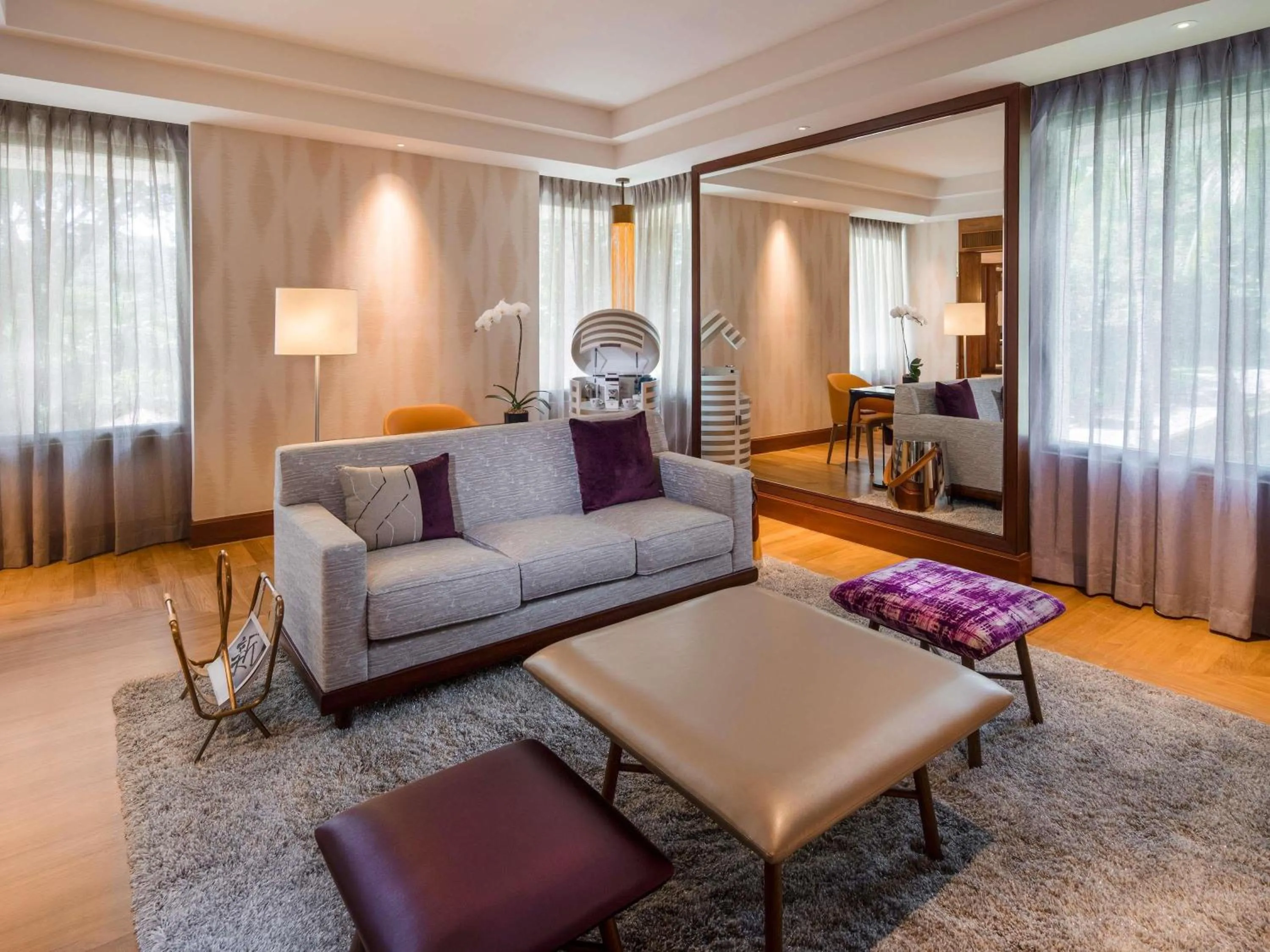 Bedroom in Sofitel Singapore Sentosa