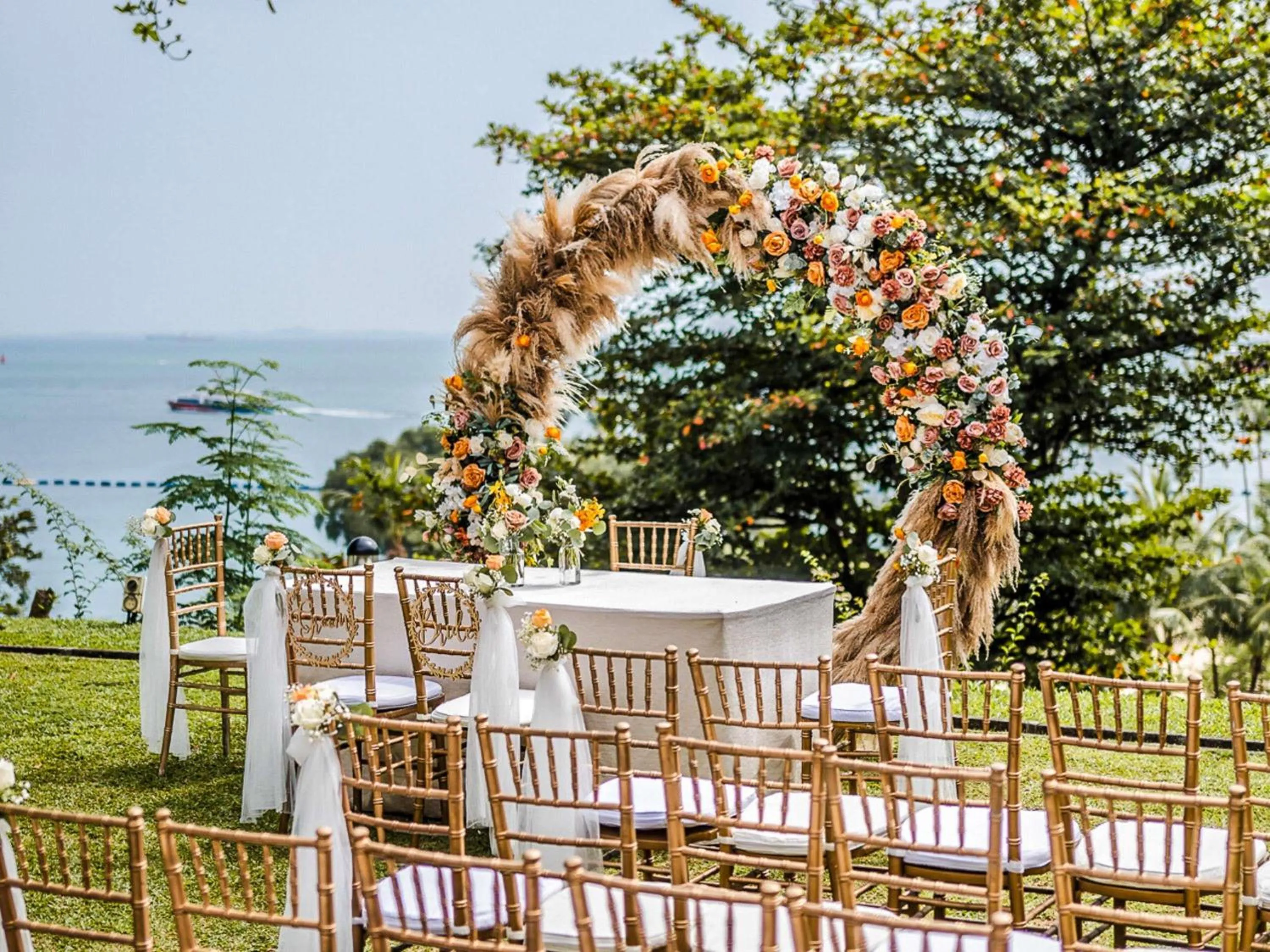 wedding in Sofitel Singapore Sentosa