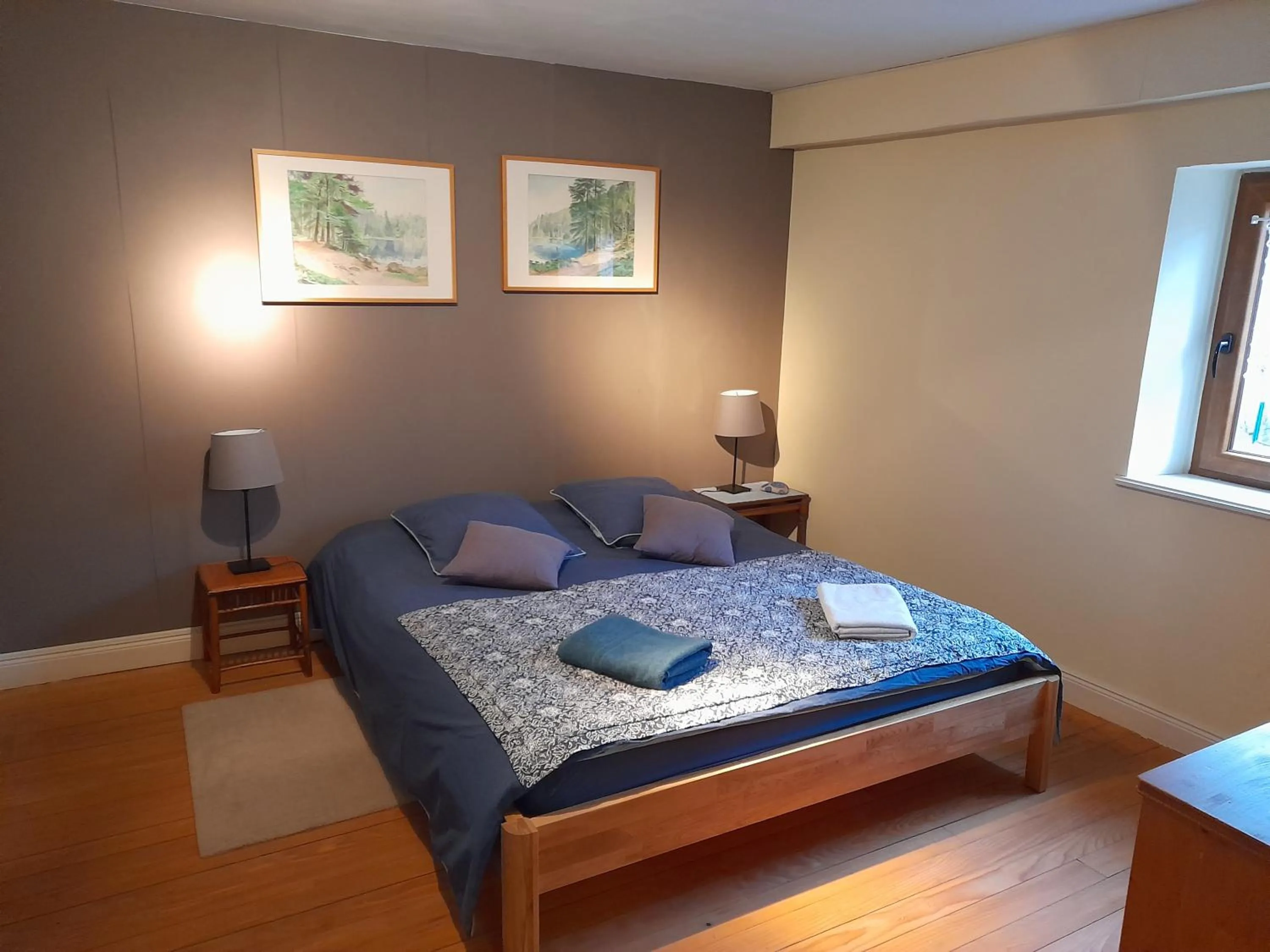 Bed in La maison du vannier