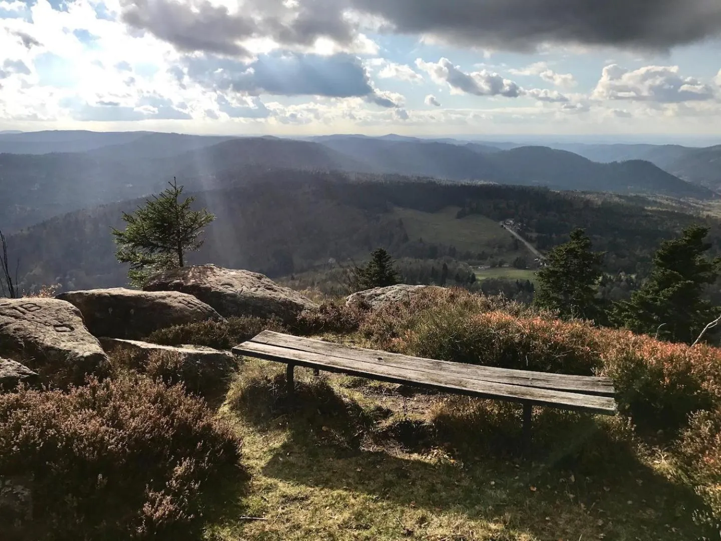 Hiking in La maison du vannier