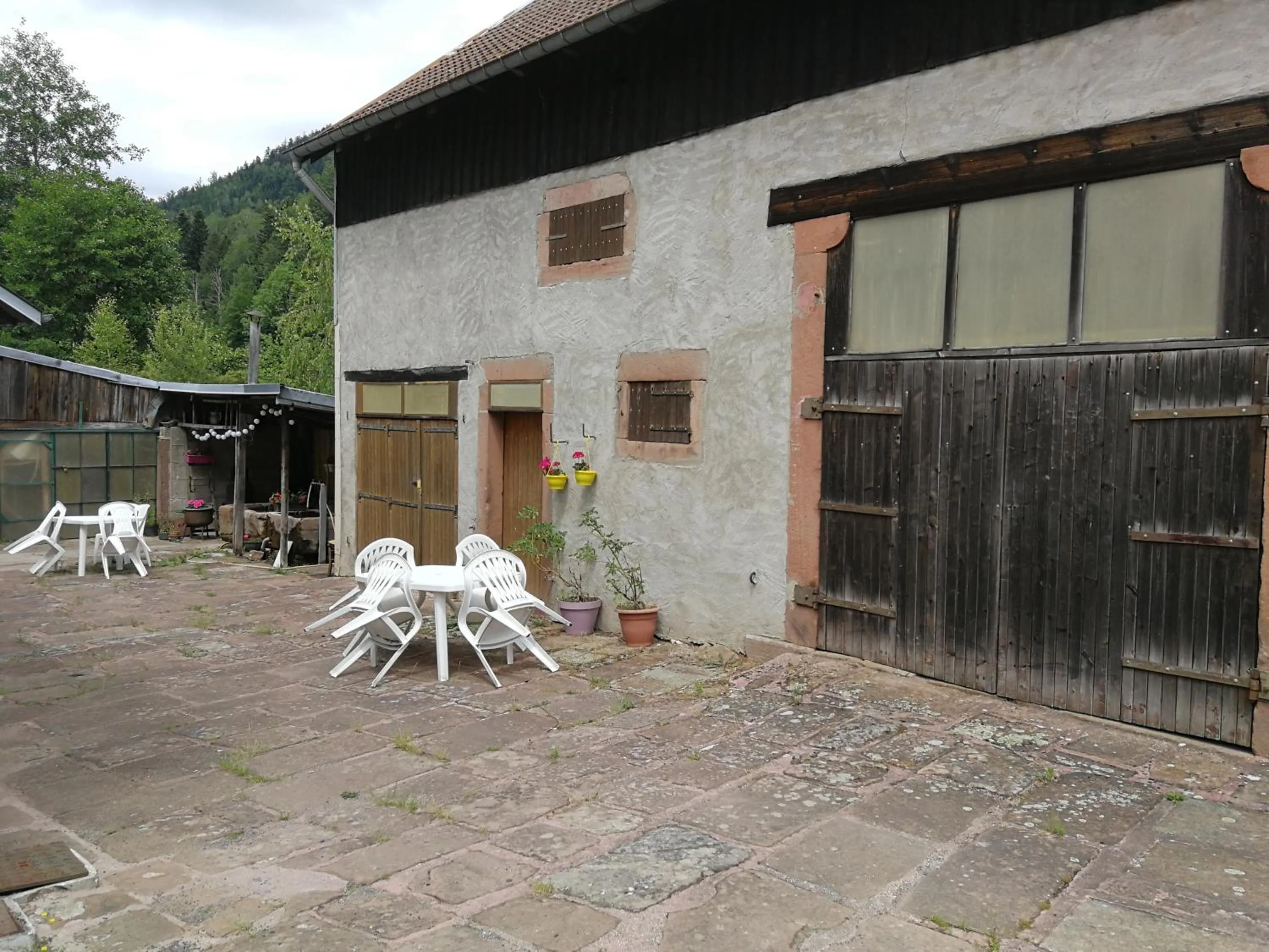 Patio in La maison du vannier