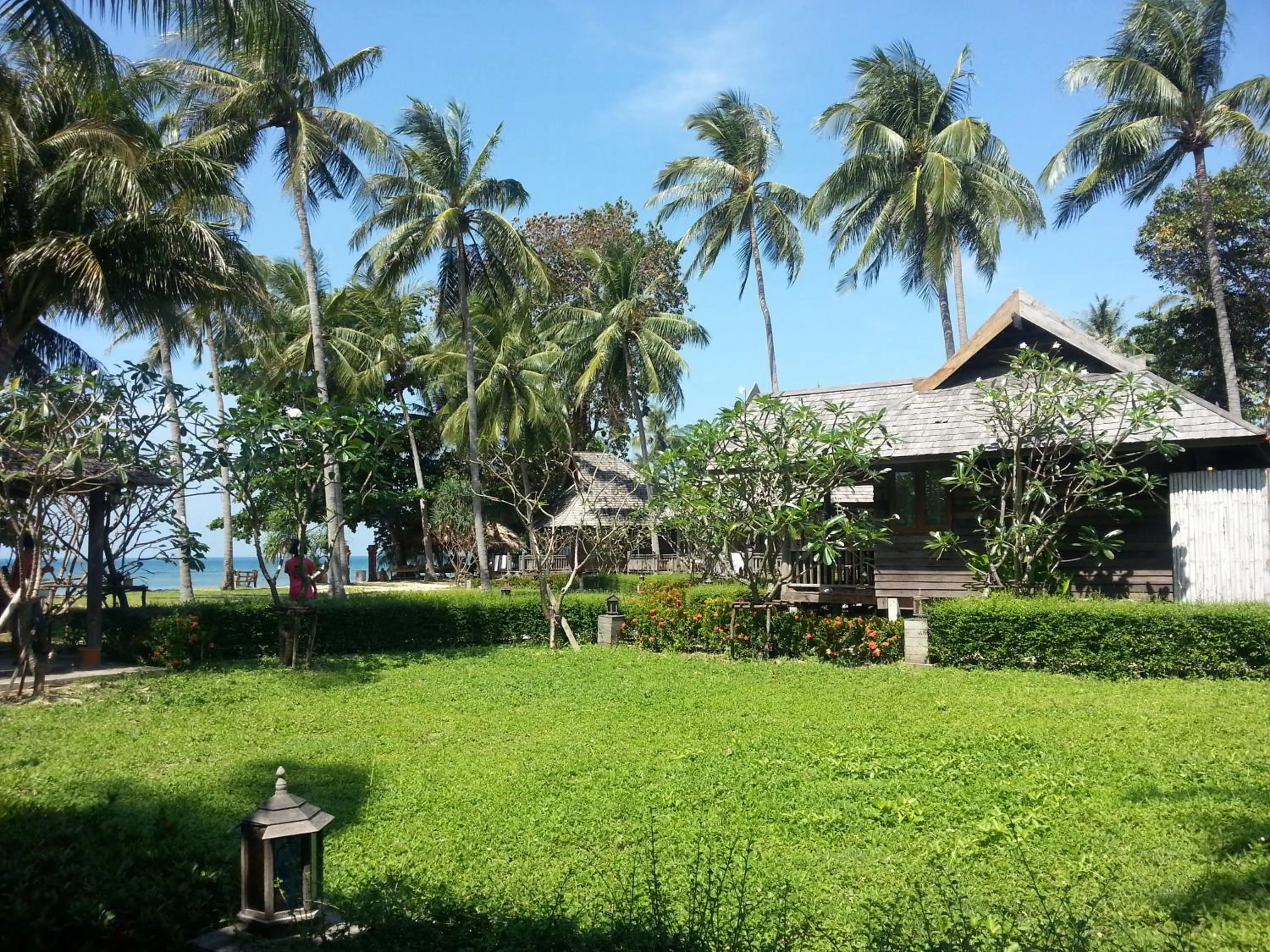 Garden view in New Ozone Resort & Spa
