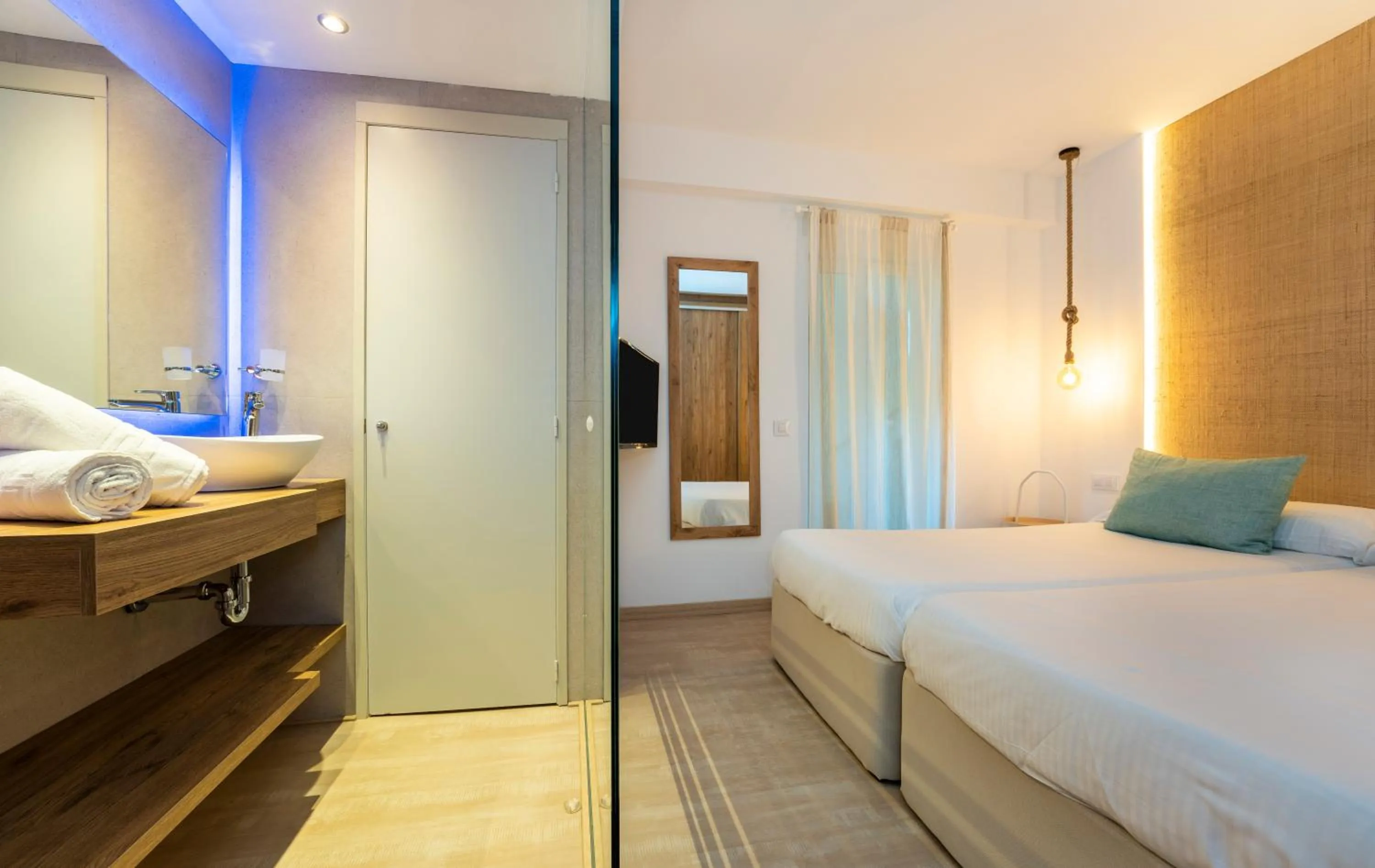 Bed in Apartamentos S'Olivera