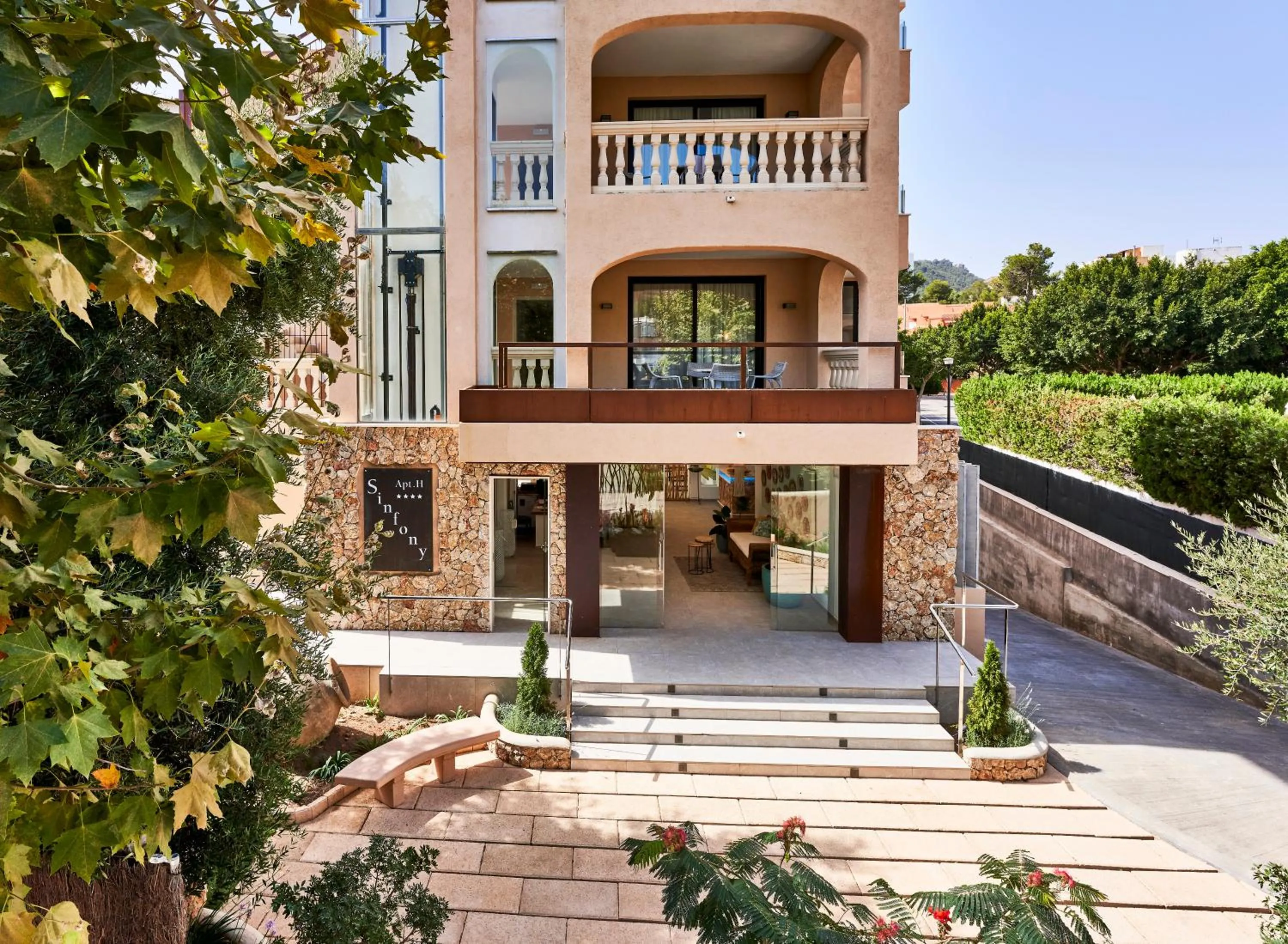 Lobby or reception in Apartamentos S'Olivera