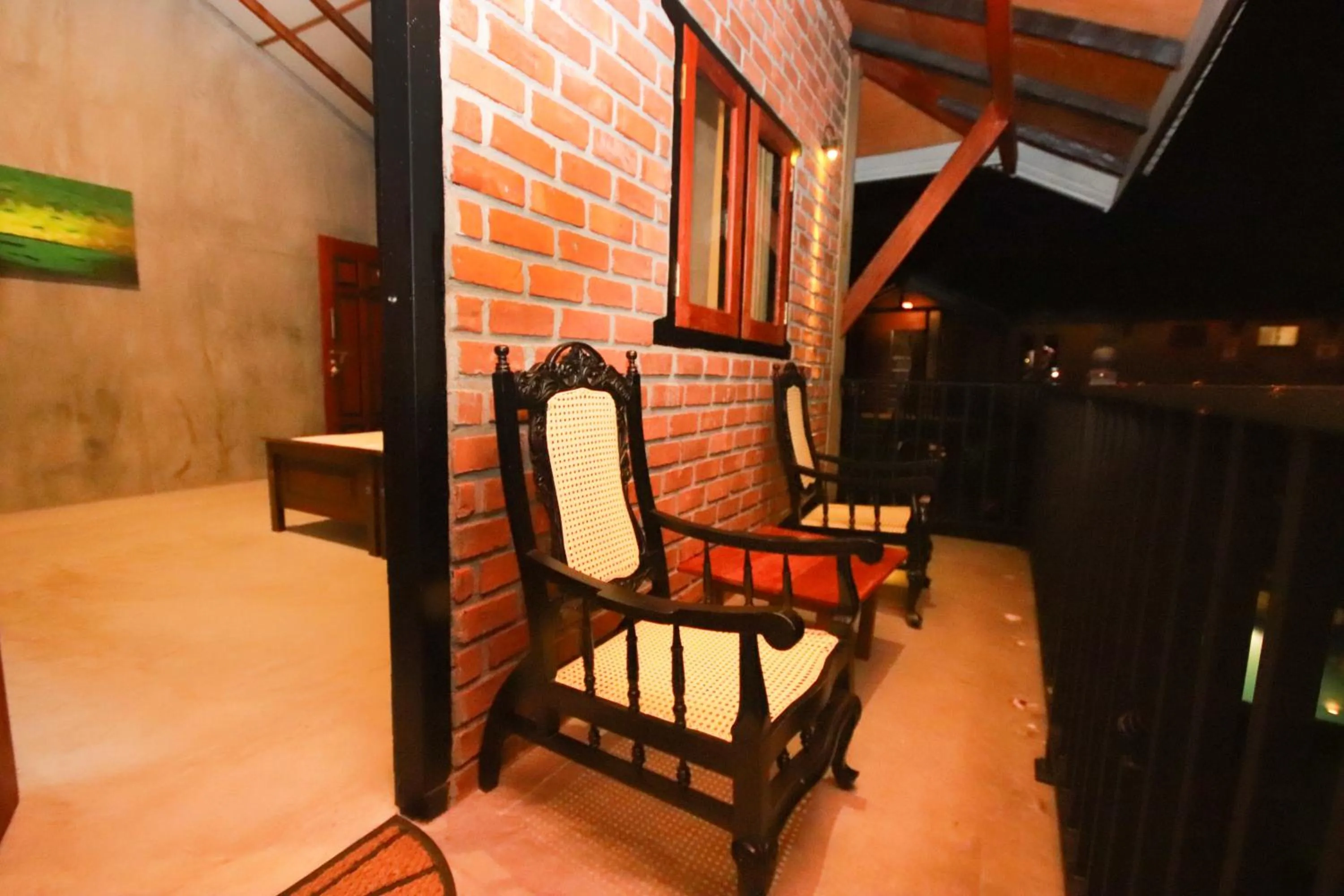 Balcony/Terrace in Negombo The Nature Villa and Cabanas