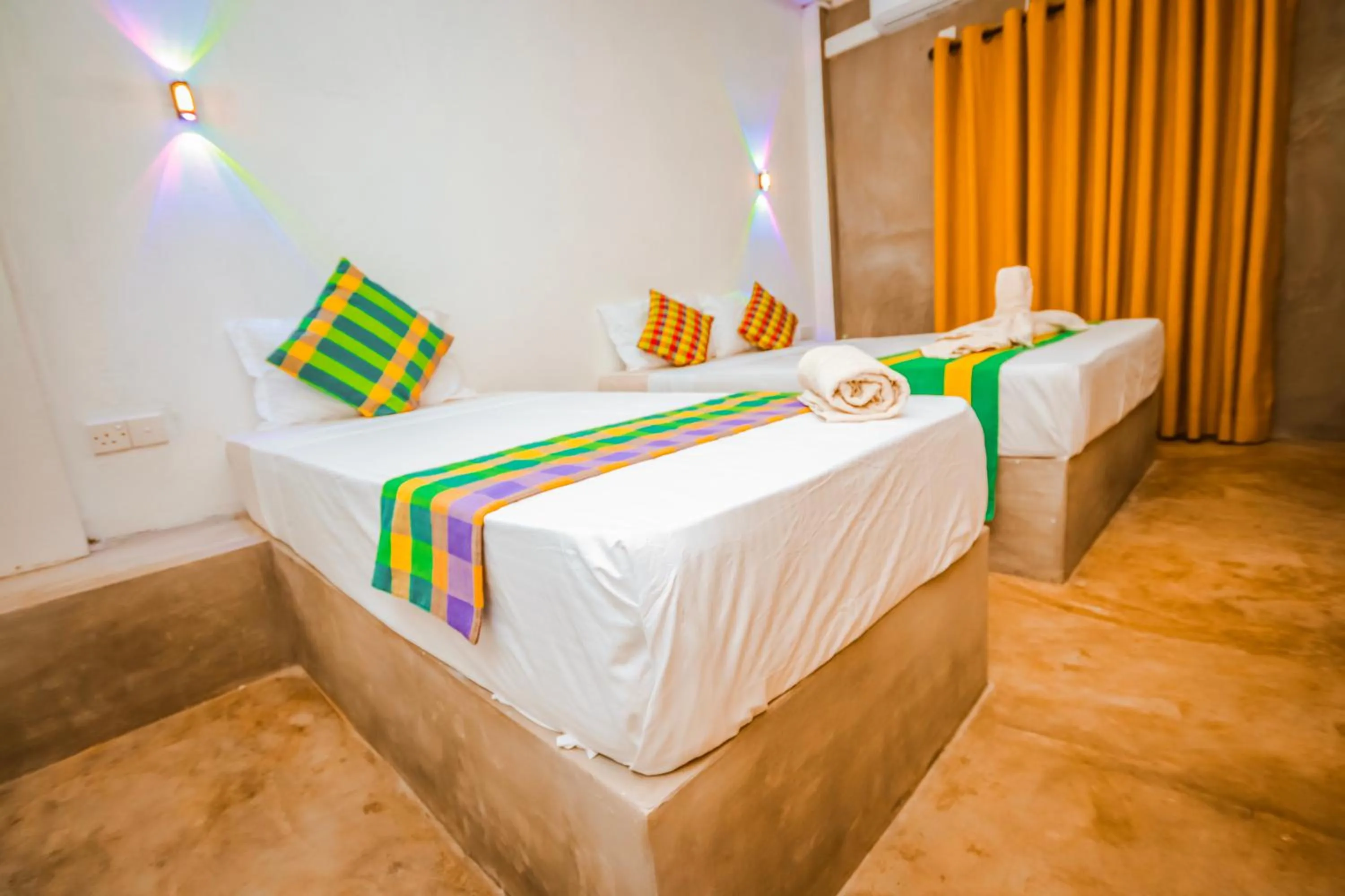 Bed in Negombo The Nature Villa and Cabanas