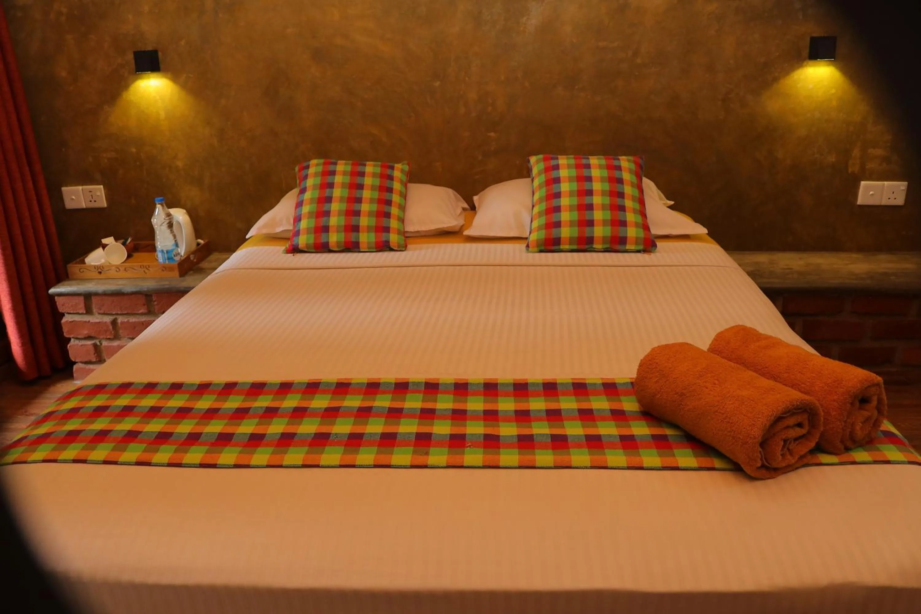 Bed in Negombo The Nature Villa and Cabanas