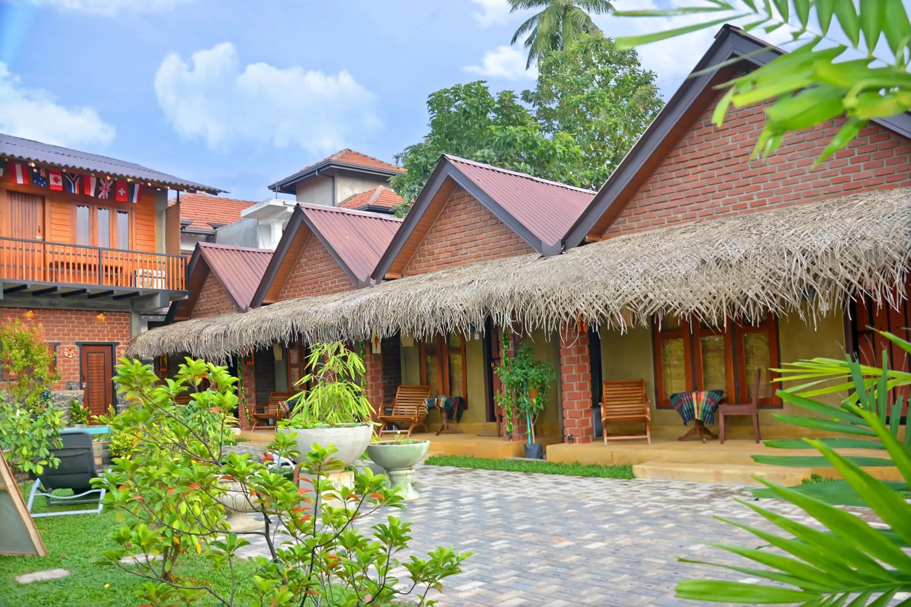 Property building in Negombo The Nature Villa and Cabanas