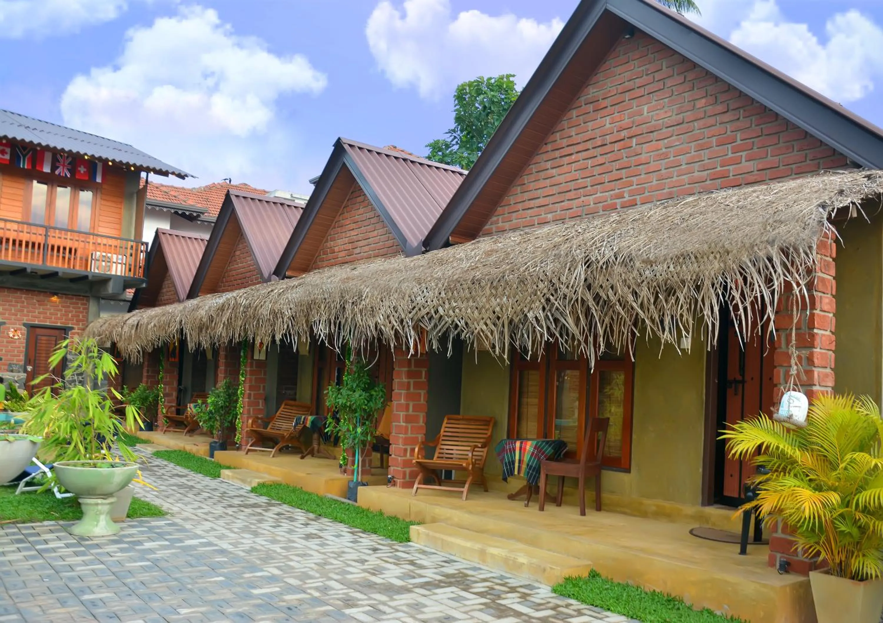 Property building in Negombo The Nature Villa and Cabanas