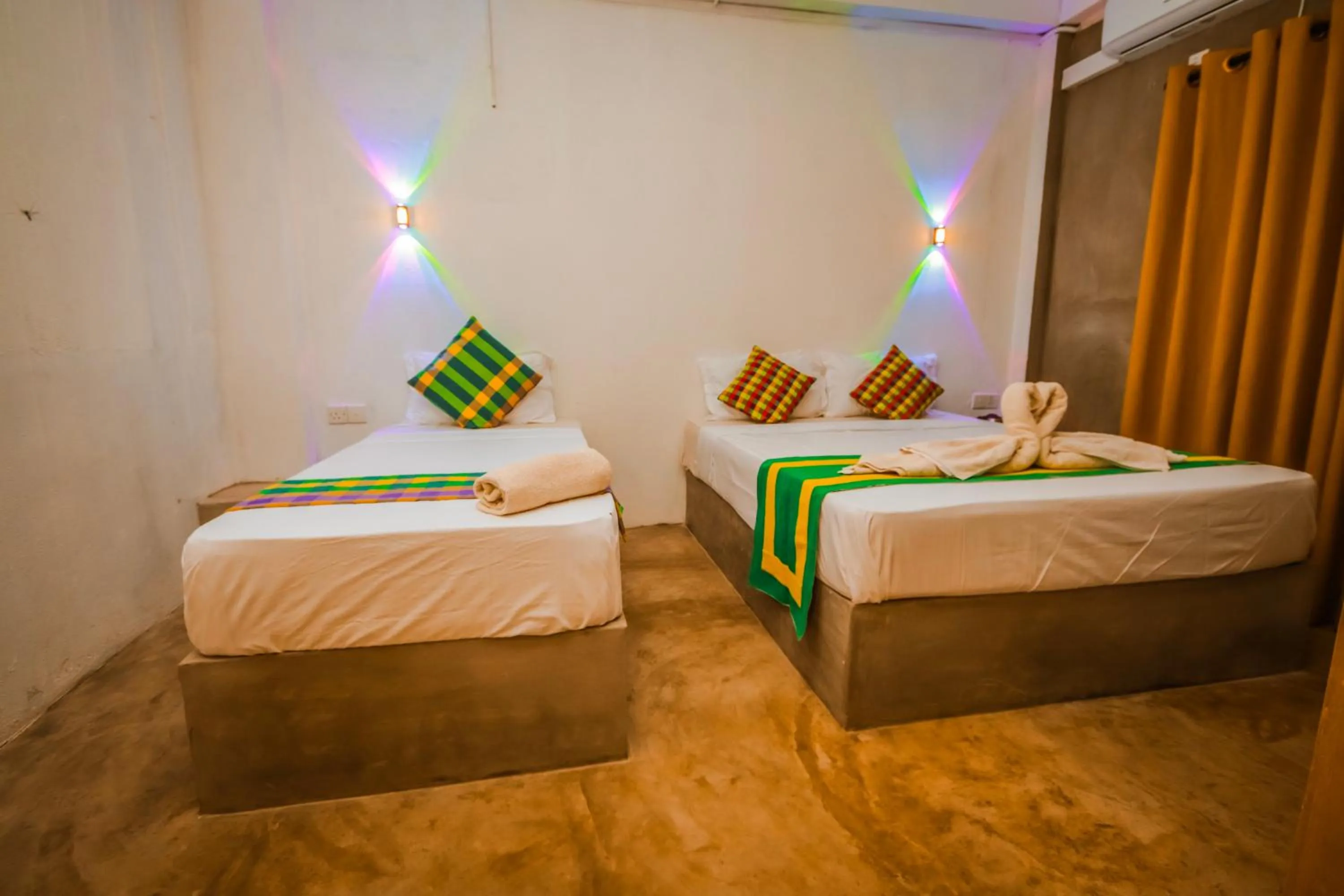 Bed in Negombo The Nature Villa and Cabanas