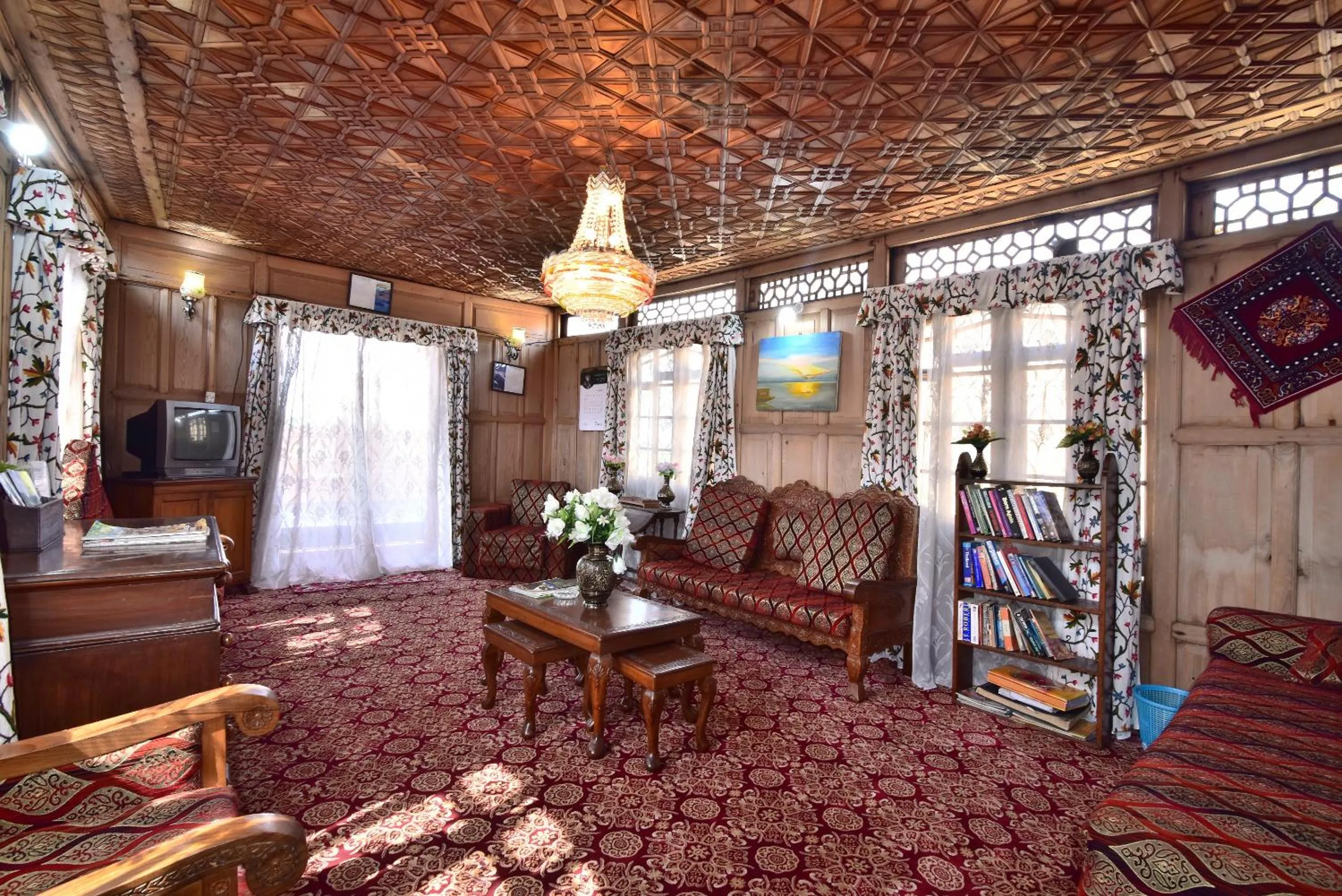 Lobby or reception in Golden Hopes Group of Houseboats